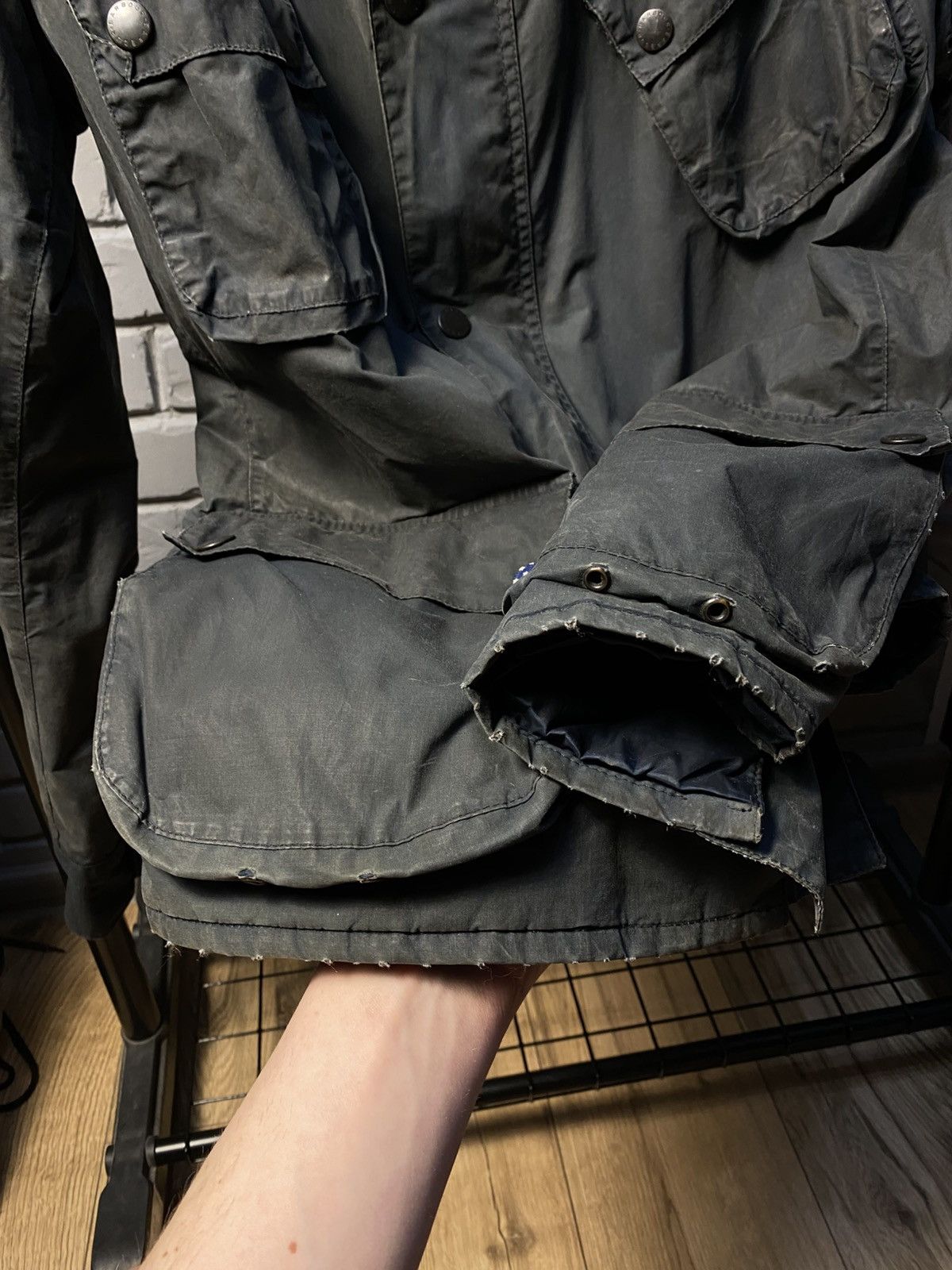 Barbour Barbour International Steve McQueen Waxed Jacket XXL Vintage Size US XXL / EU 58 / 5 - 7 Thumbnail