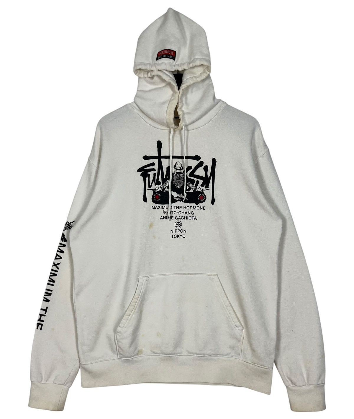 Band Tees Ripped Off Stussy!! Vintage Maximum The Hormone Heavy Metal Size US L / EU 52-54 / 3 - 1 Thumbnail