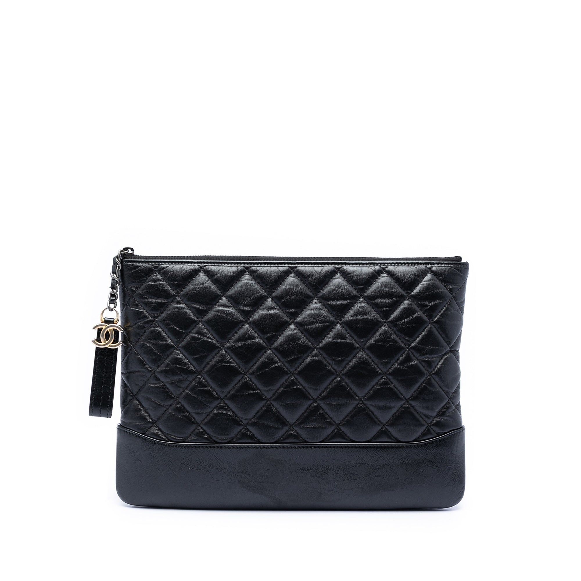 Chanel Medium Aged Calfskin Gabrielle O Case Clutch Size ONE SIZE - 1 Thumbnail