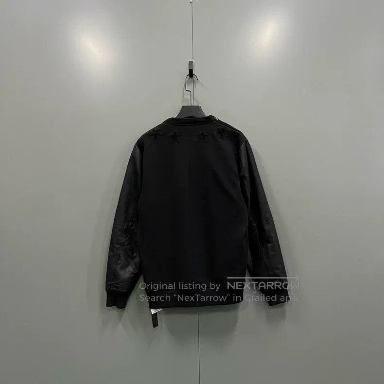 Givenchy Givenchy Black star pattern leather sweater Size US S / EU 44-46 / 1 - 2 Thumbnail