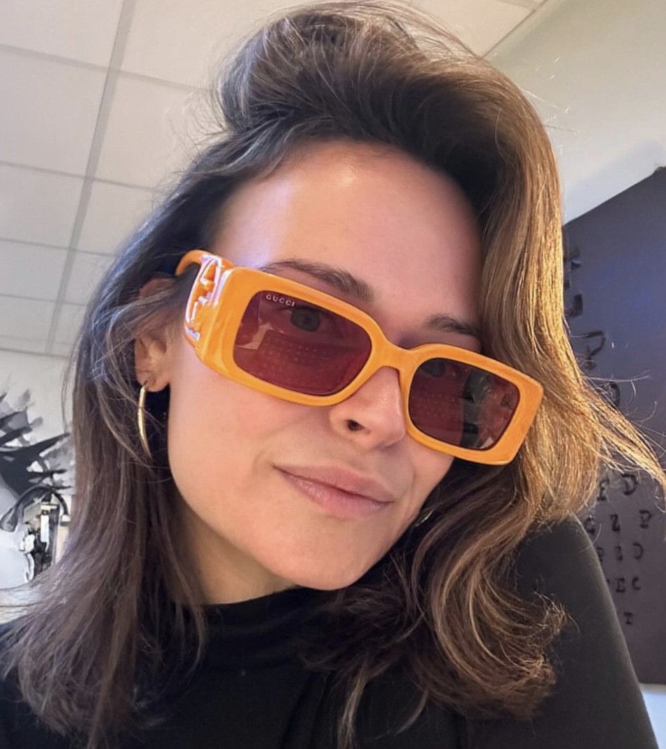 Gucci NEW GUCCI GG1325S-008 Orange Size ONE SIZE - 5 Thumbnail