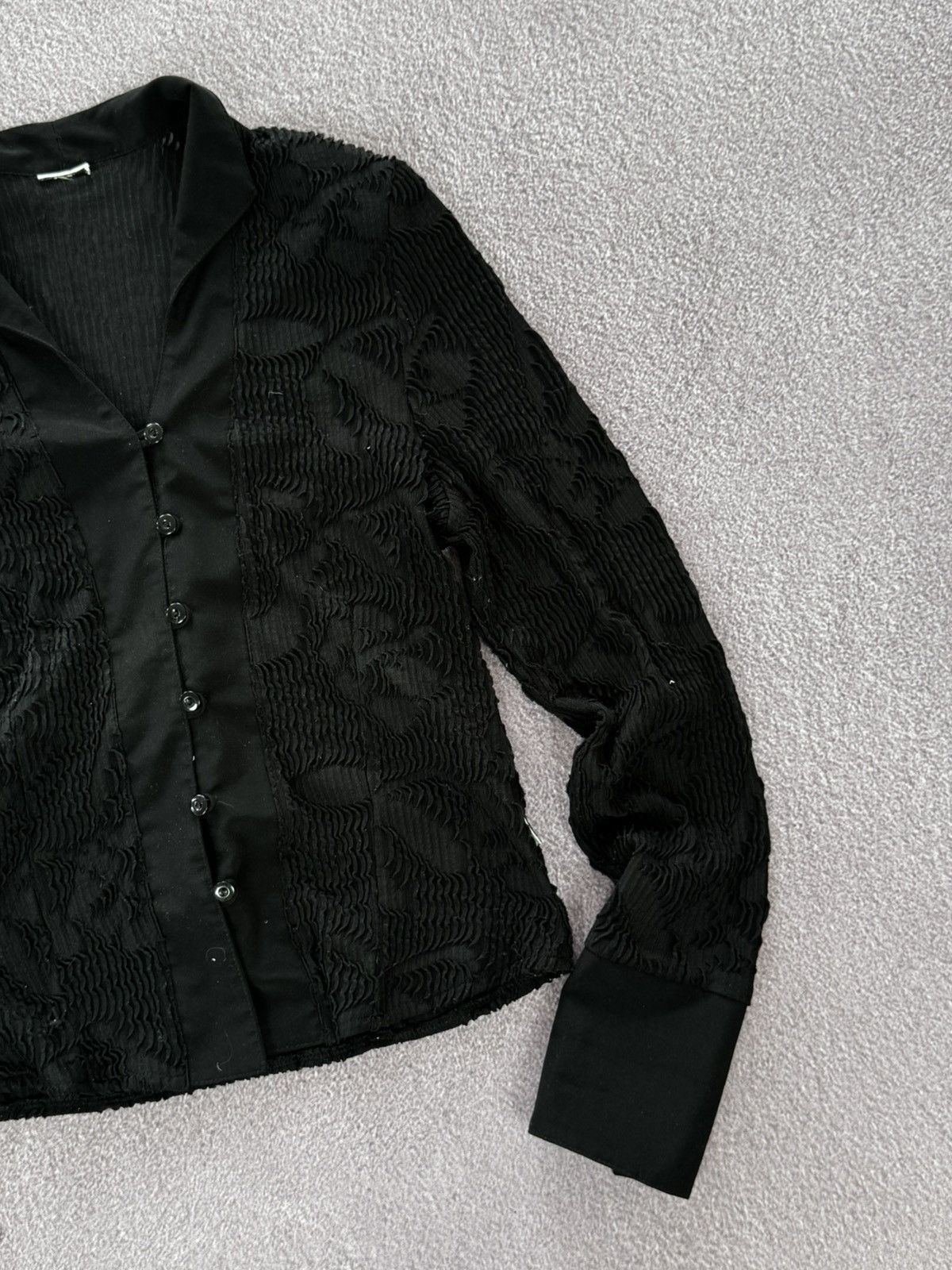 Vintage Avant Garde Glamour Design Y2K Blazer Size M / US 6-8 / IT 42-44 - 5 Thumbnail
