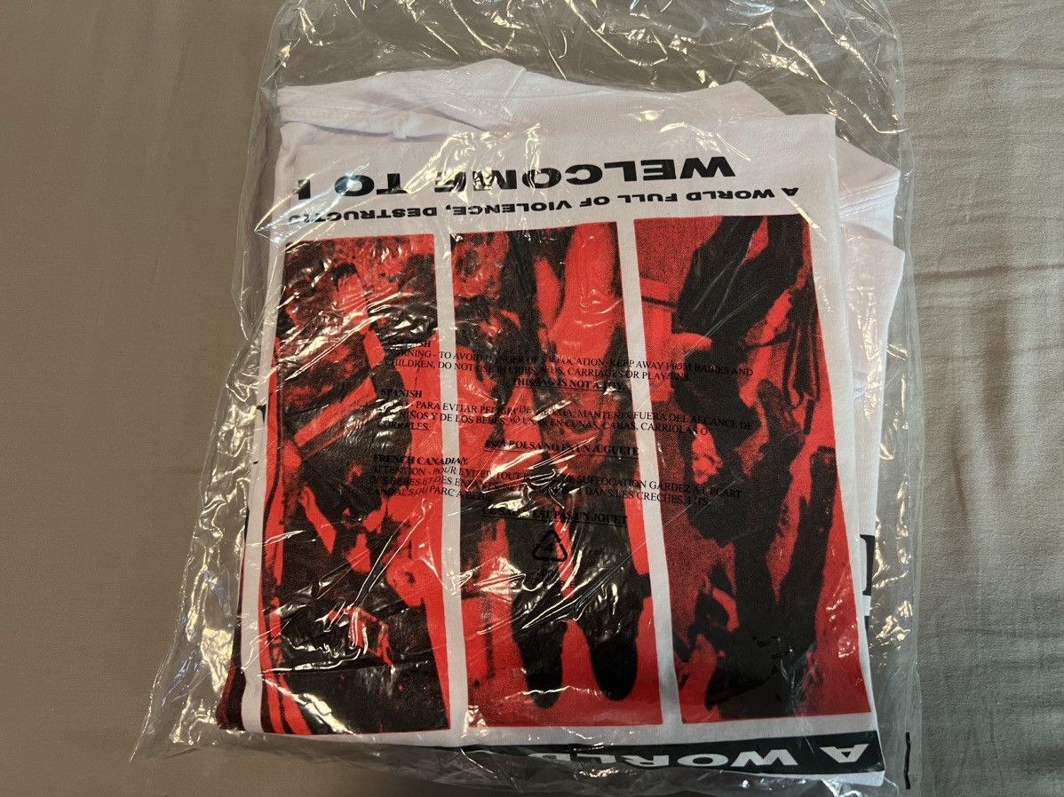 Fuck The Population FTP World of Murder Tee Sz Small White Size US S / EU 44-46 / 1 - 4 Thumbnail