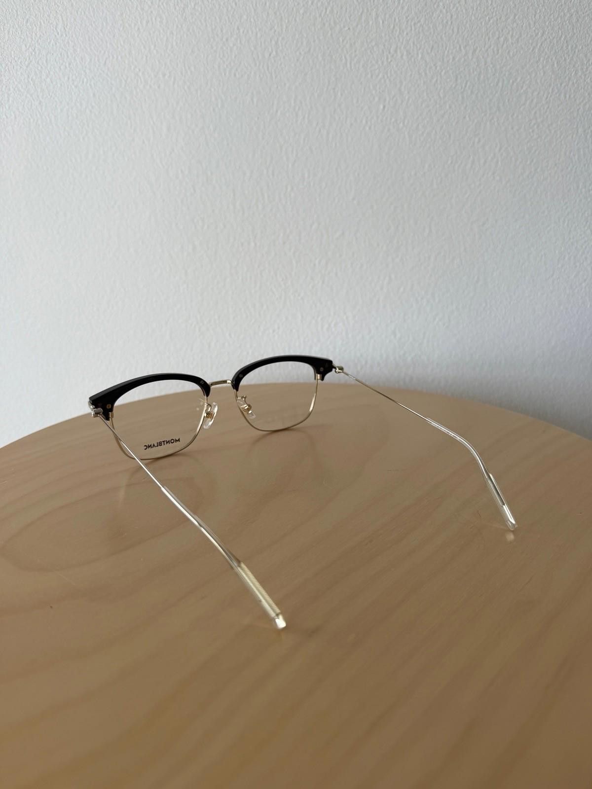 Montblanc New montblanc optical glasses frames eyeglasses MB0141OK 002 Size ONE SIZE - 5 Thumbnail