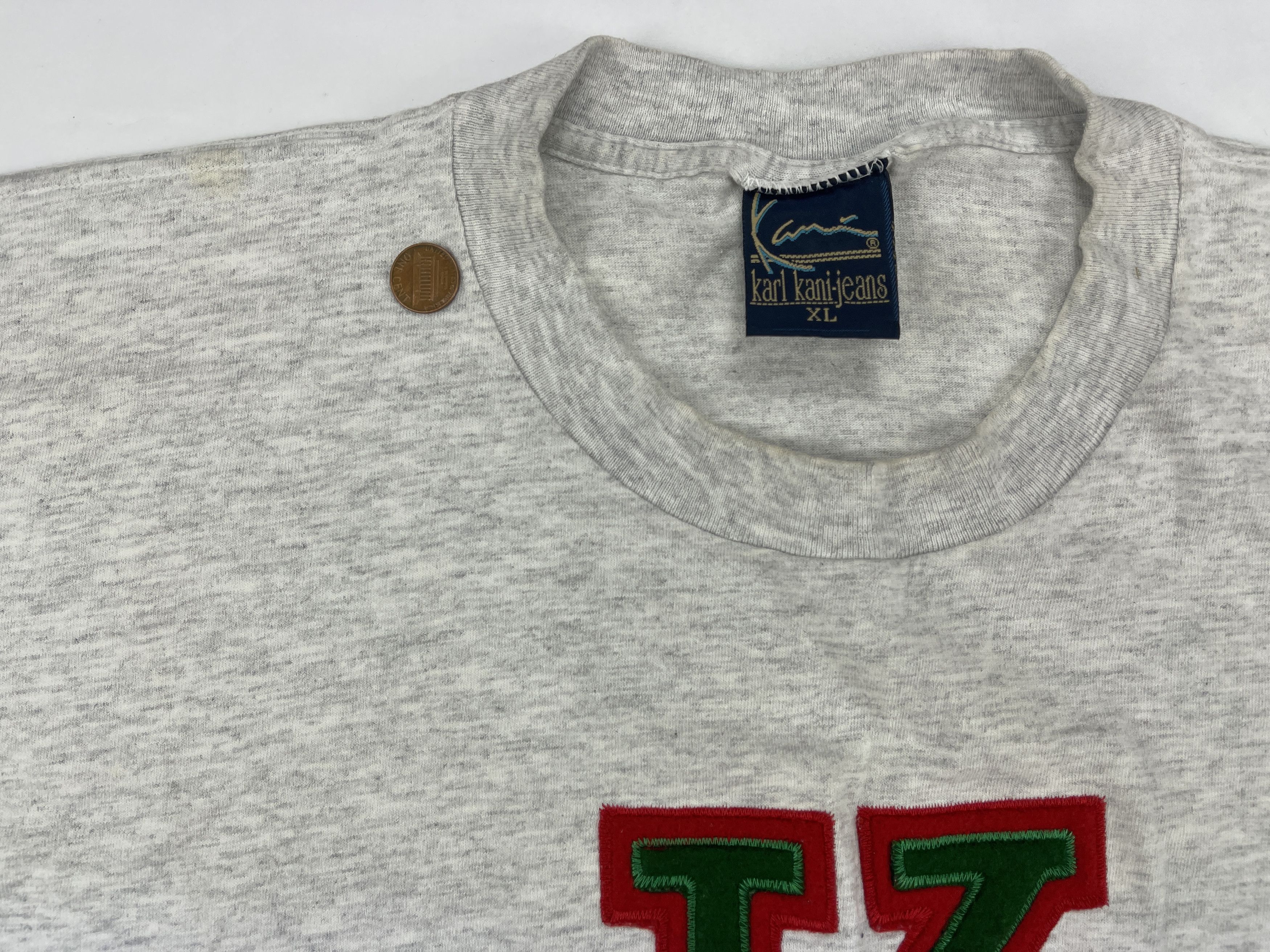 Karl Kani Karl Kani t-shirt, vintage 90s, 1990s hip hop, Y2K, size L Size US XL / EU 56 / 4 - 7 Thumbnail