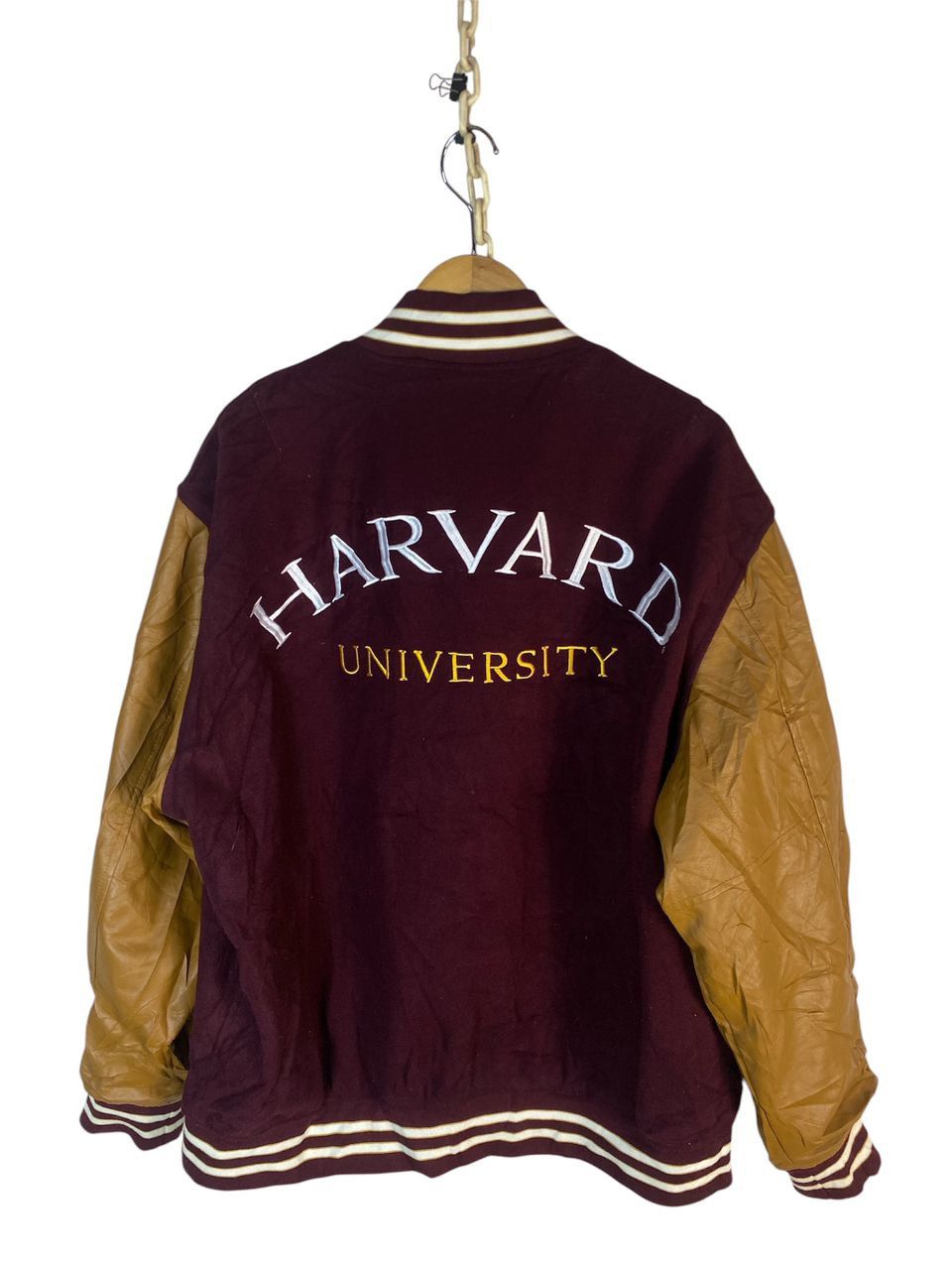 Other Harvard university embroidered logo varsity jacket Size US XL / EU 56 / 4 - 4 Thumbnail