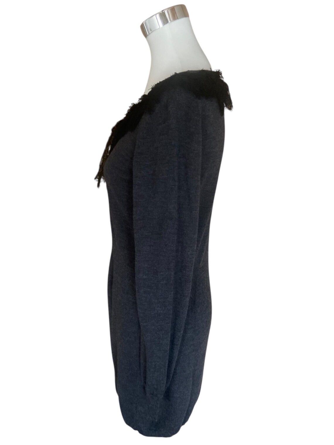 Moschino Vintage Moschino grey wool dress Size S / US 4 / IT 40 - 4 Thumbnail