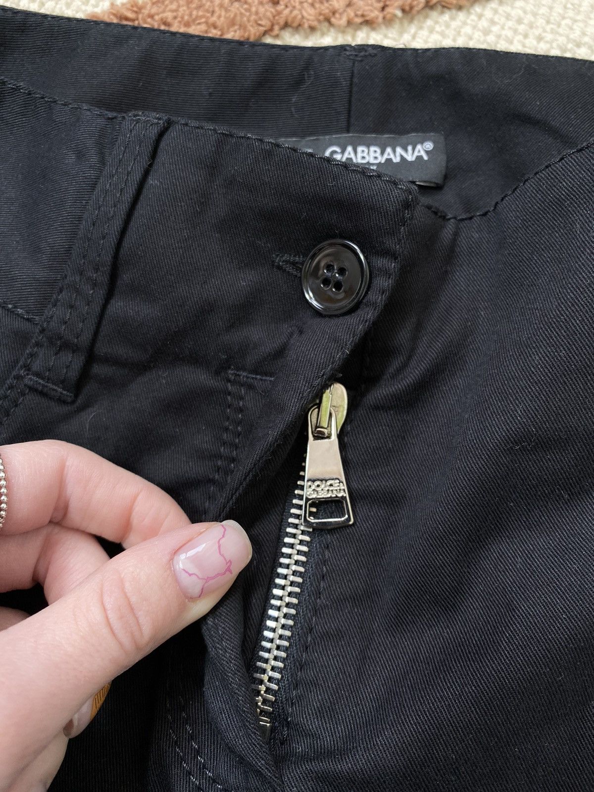 Dolce & Gabbana VINTAGE DOLCE&GABBANA CLASSIC STRAIGHT TROUSERS Size 27" / US 4 / IT 40 - 4 Thumbnail