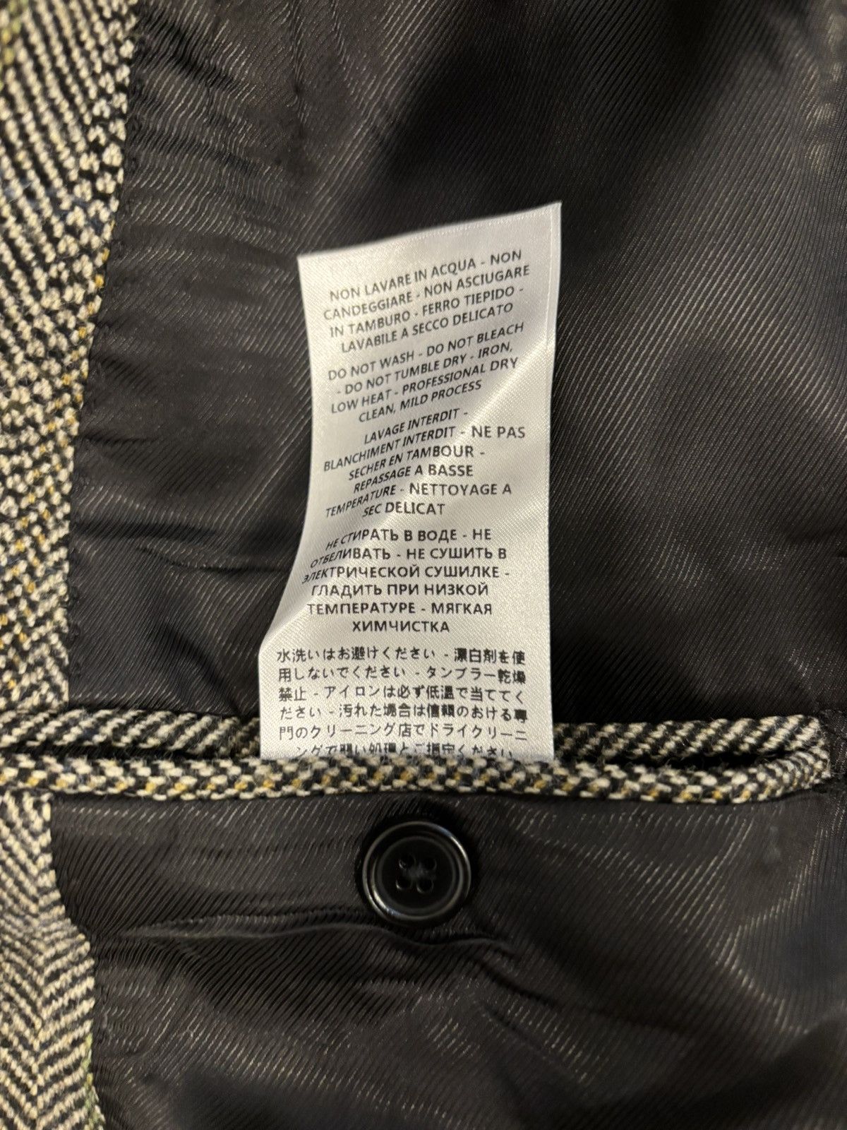 Stella McCartney Stella McCartney Wool Double Breasted Blazer in Brown Size 38R - 4 Thumbnail