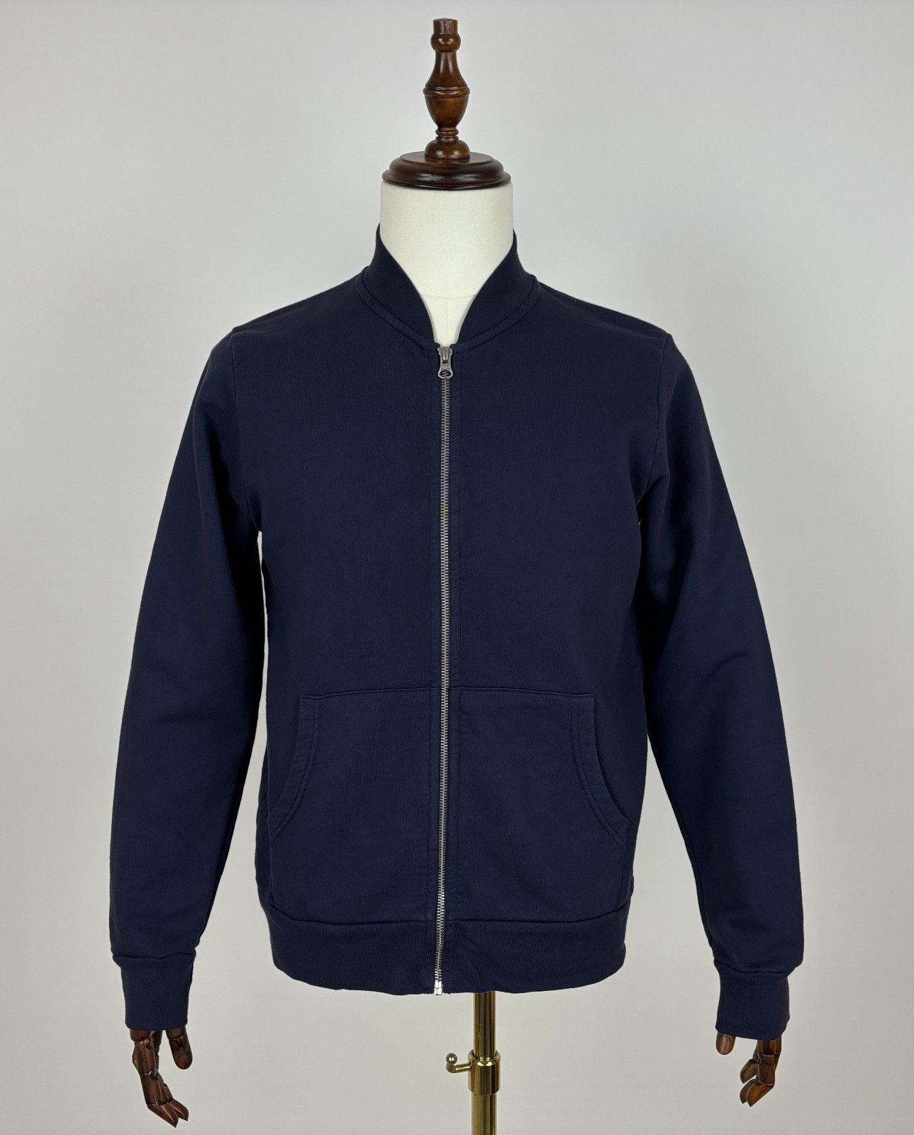 Our Legacy Our Legacy Cotton Light Bomber Men's Size 48 (M) Navy Blue Size US M / EU 48-50 / 2 - 2 Thumbnail