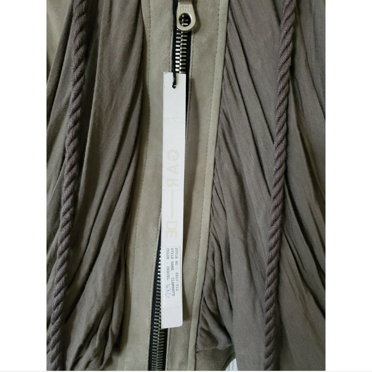 Other DRAPED HOODED CROPPED JACKET Size S / US 4 / IT 40 - 3 Thumbnail
