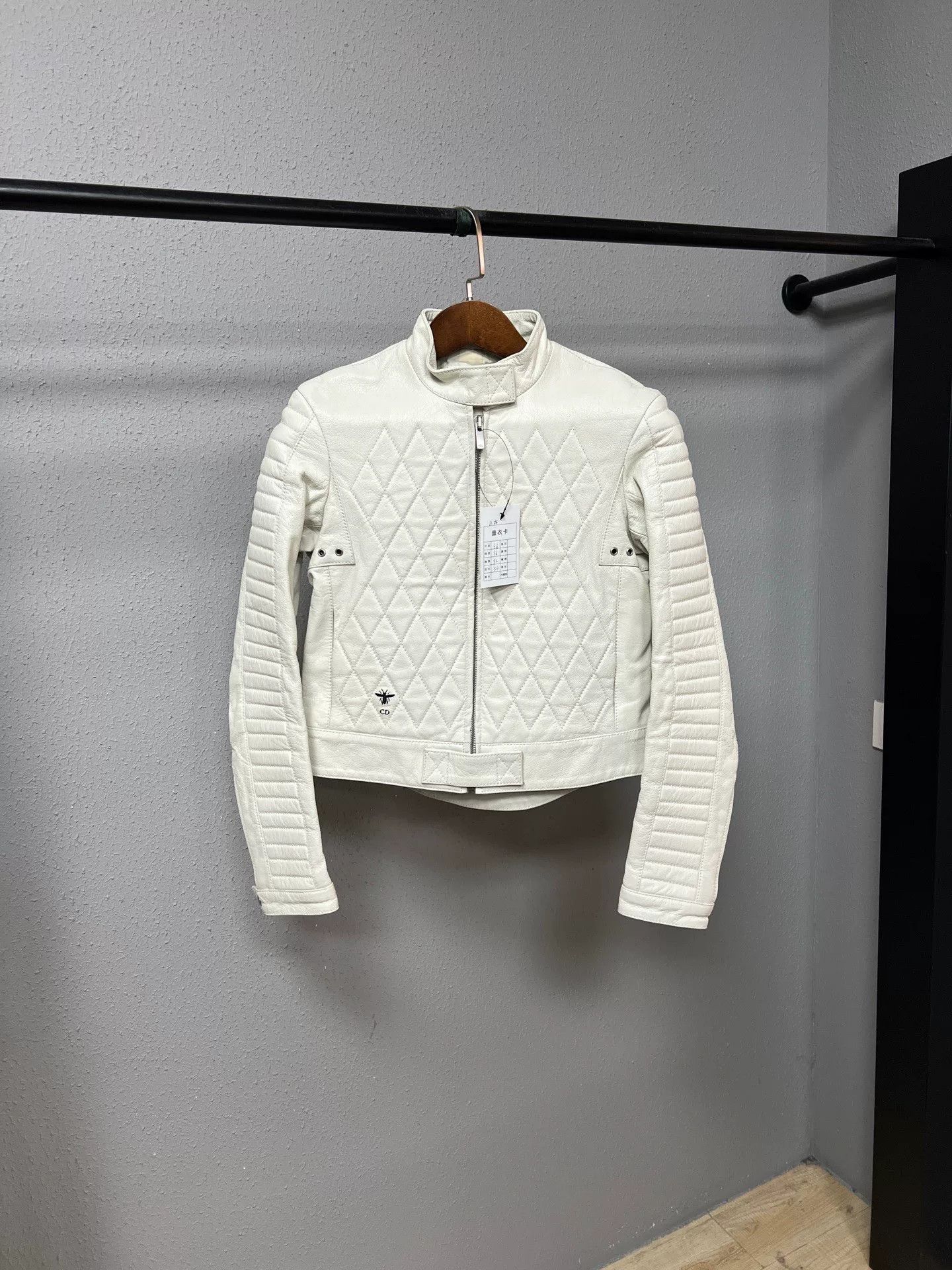 Dior Dior Quilted Leather Jacket Size XS / US 0-2 / IT 36-38 - 1 Thumbnail