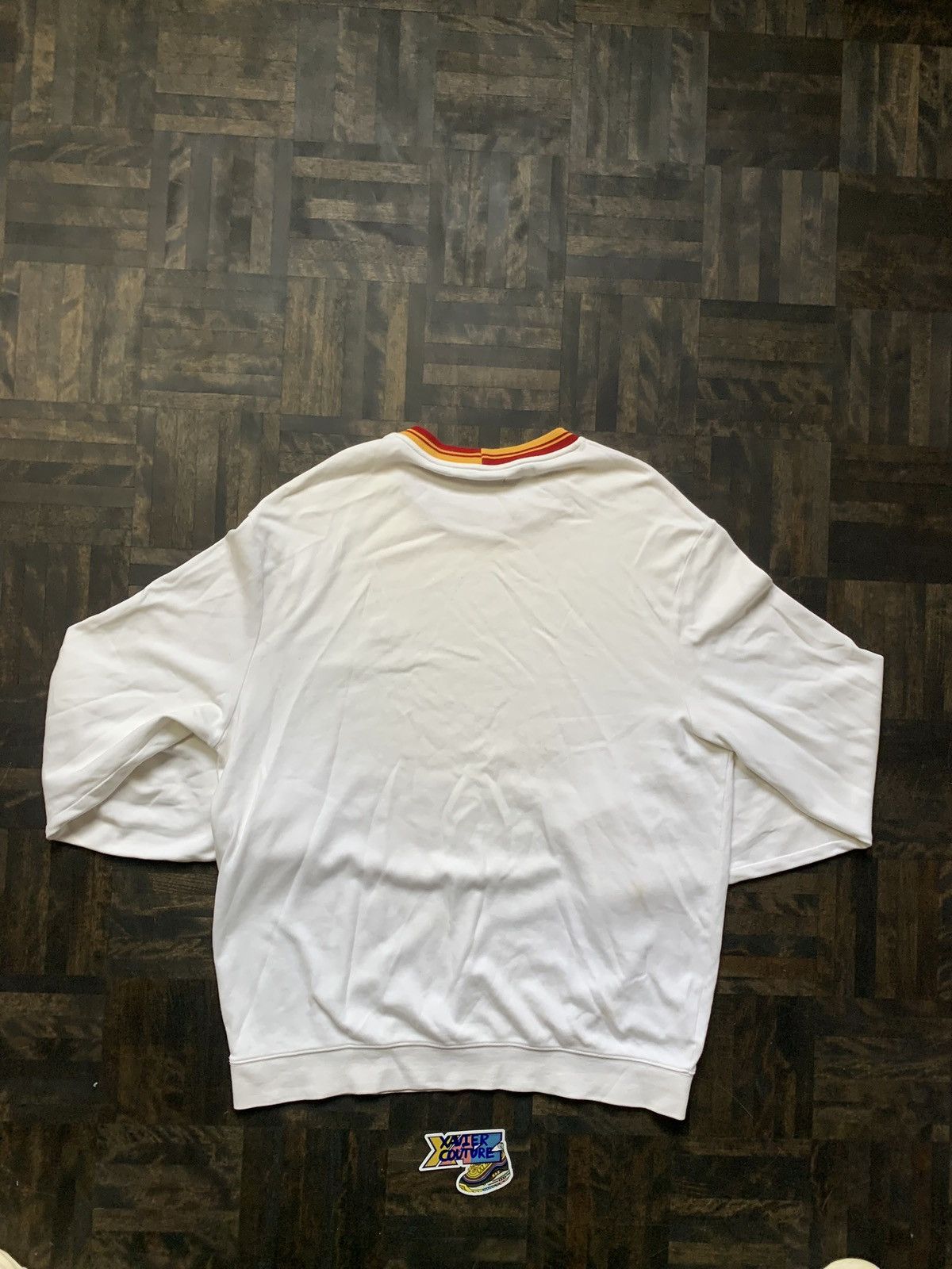 Fred Perry Fred Perry Longsleeve Laurel Wreath White Large Size US L / EU 52-54 / 3 - 3 Thumbnail