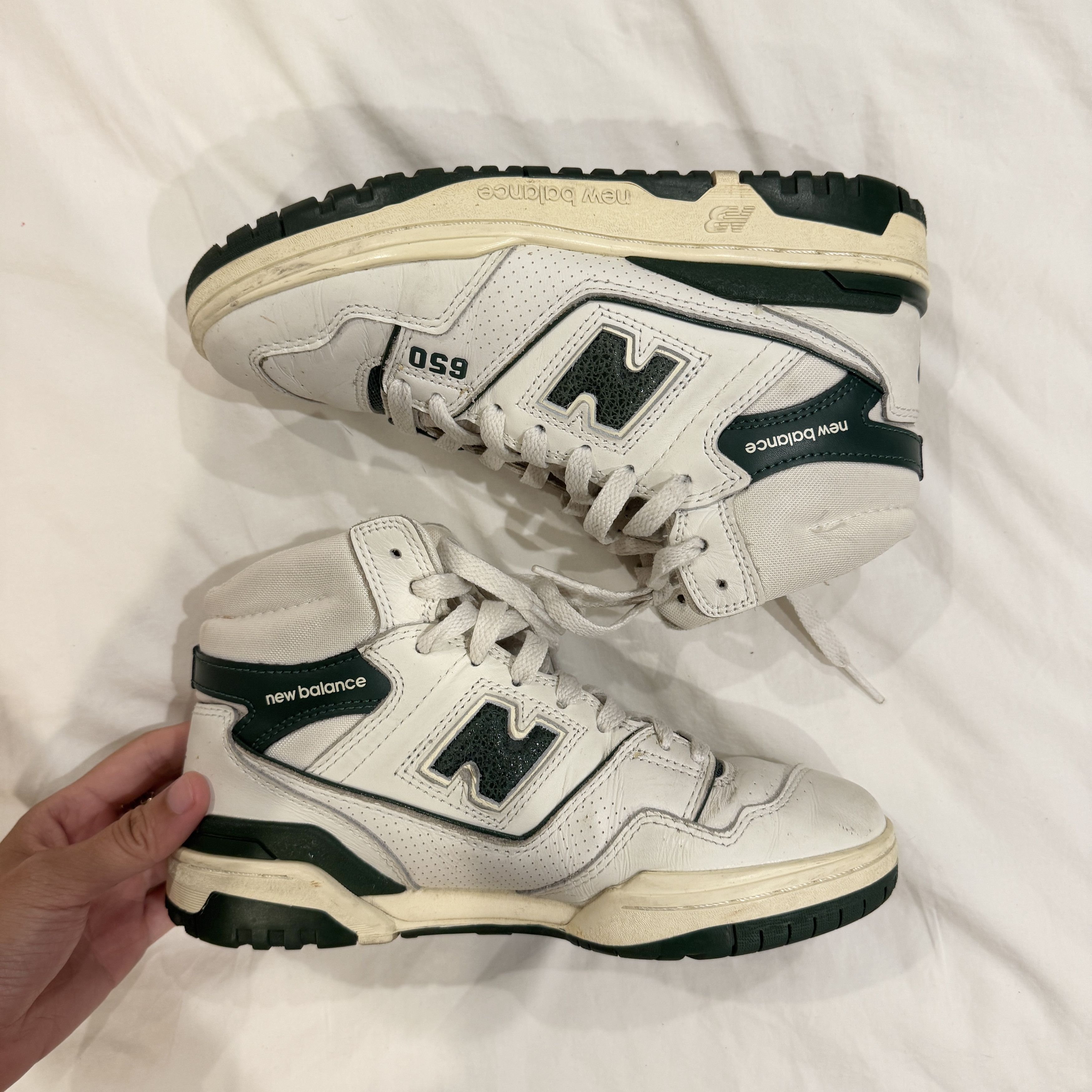 Aime Leon Dore × New Balance Aimé Leon Dore x New Balance Green Mid/High Top Size US 5 / EU 37 - 1 Thumbnail