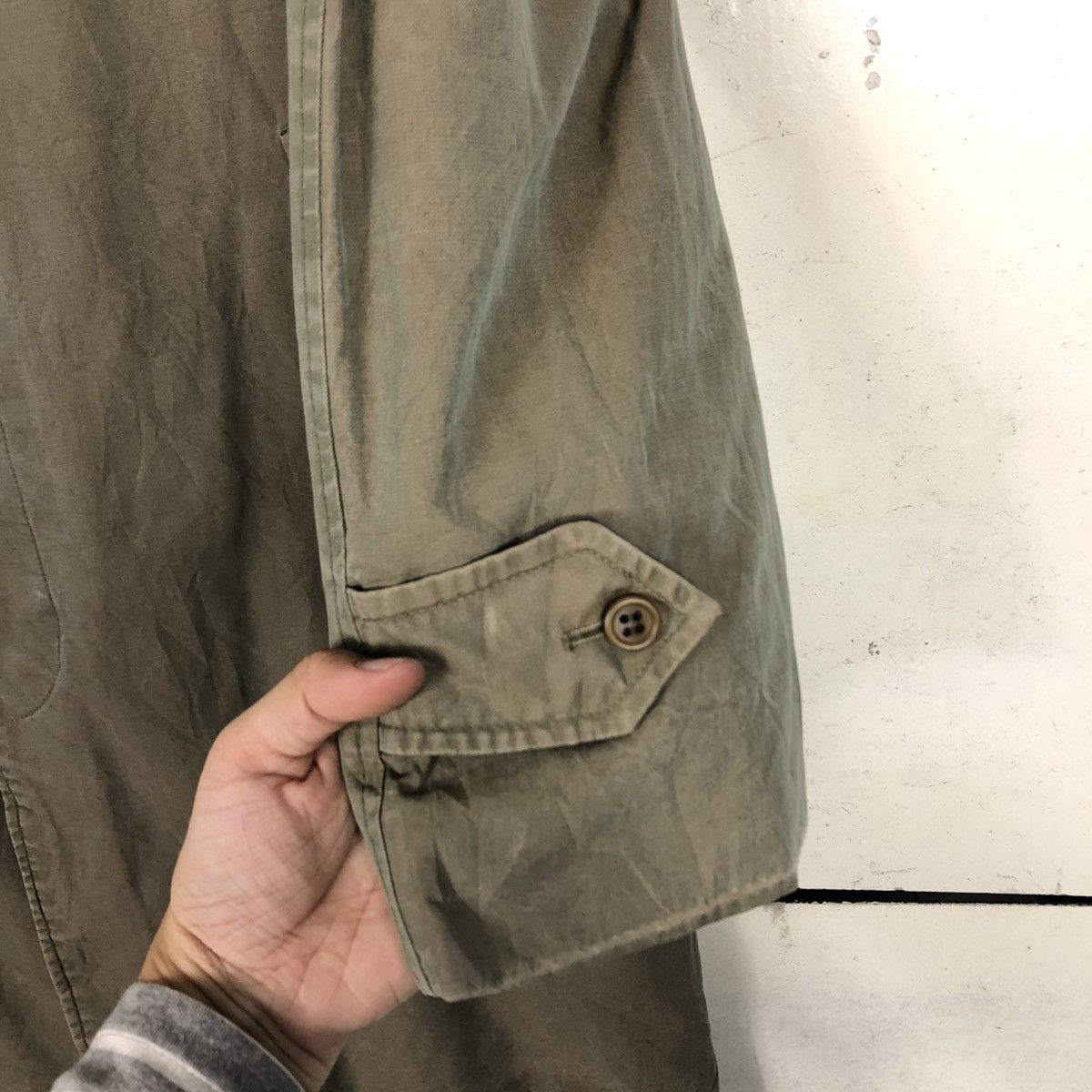 Burberry 💥VINTAGE TRENCH COAT LONG JACKET BURBERRYS MADE IN ENGLAND Size US M / EU 48-50 / 2 - 17 Thumbnail