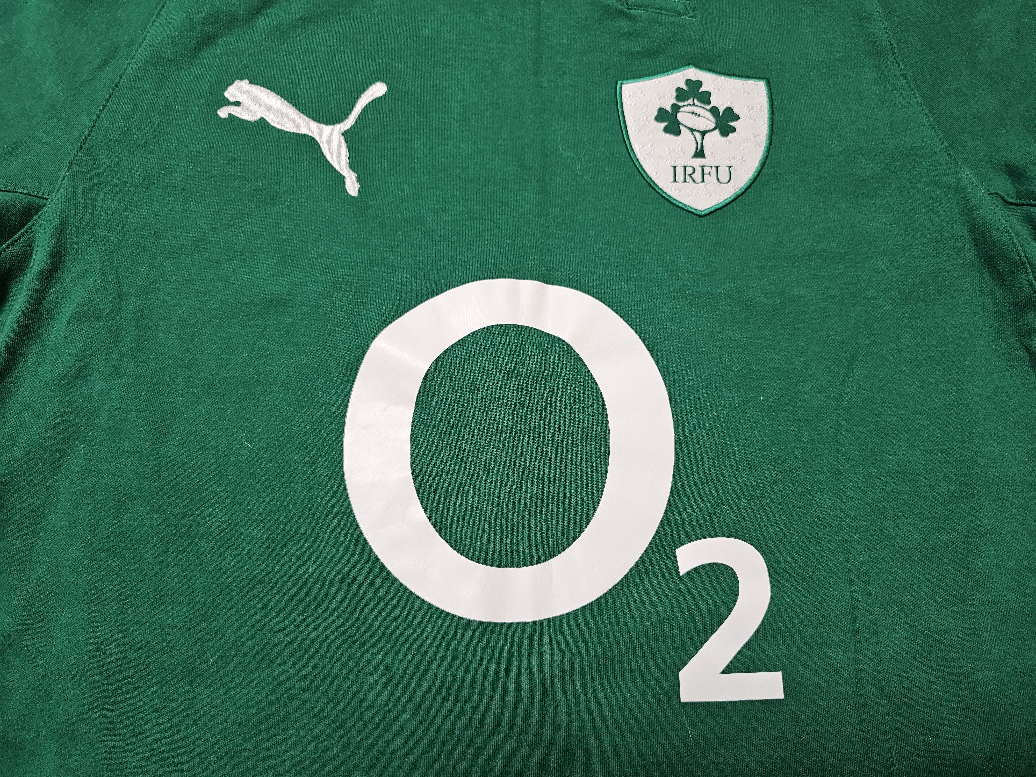 Puma × Vintage IRELAND RUGBY JERSEY VINTAGE IRFU RUGBY SHIRT Size US S / EU 44-46 / 1 - 3 Thumbnail