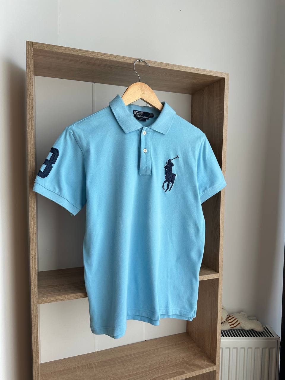 Polo Ralph Lauren × Vintage Vintage Polo Ralph Lauren Blue Big Logo PRL T-Shirt Size US L / EU 52-54 / 3 - 8 Thumbnail