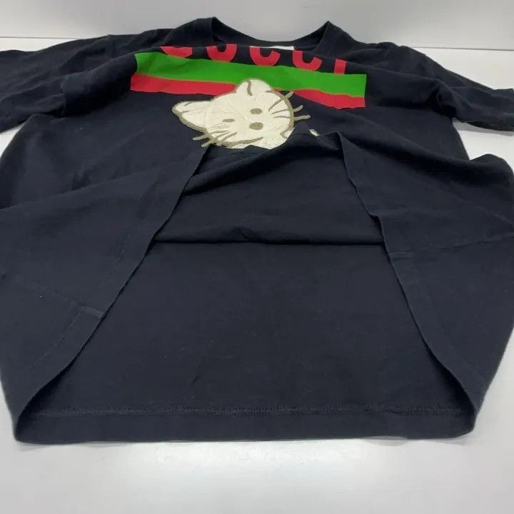 Gucci Gucci Cat Cartoon Graphic Short Sleeve T-Shirt-2507 Size XS / US 0-2 / IT 36-38 - 5 Thumbnail