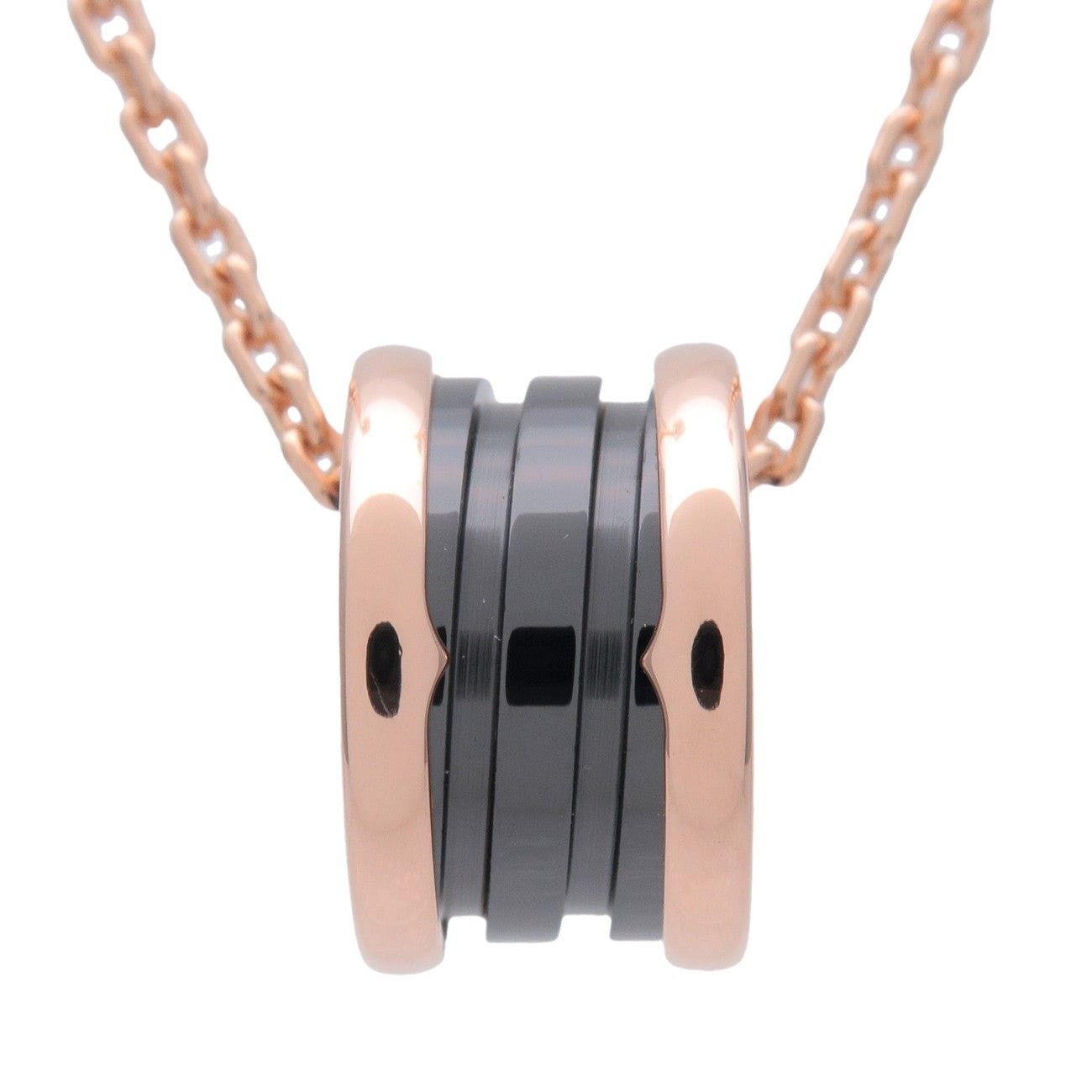 Bvlgari Bvlgari B.zero1 18K Rose Gold & Black Ceramic Necklace Size ONE SIZE - 2 Thumbnail