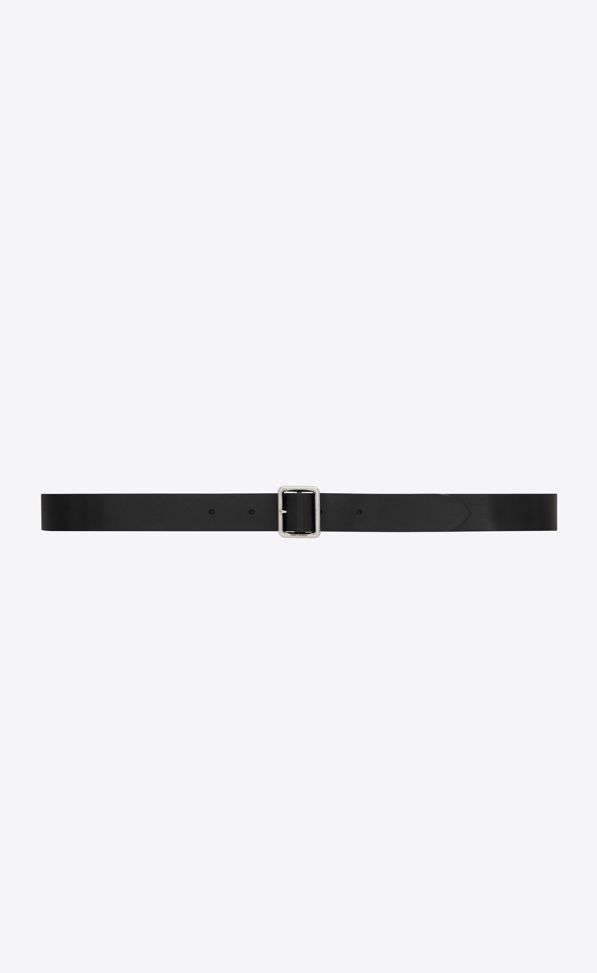 Saint Laurent Paris o1b1hav110525 Size: 85 / Hublot Buckle Thin Belt Size 36 - 1 Thumbnail