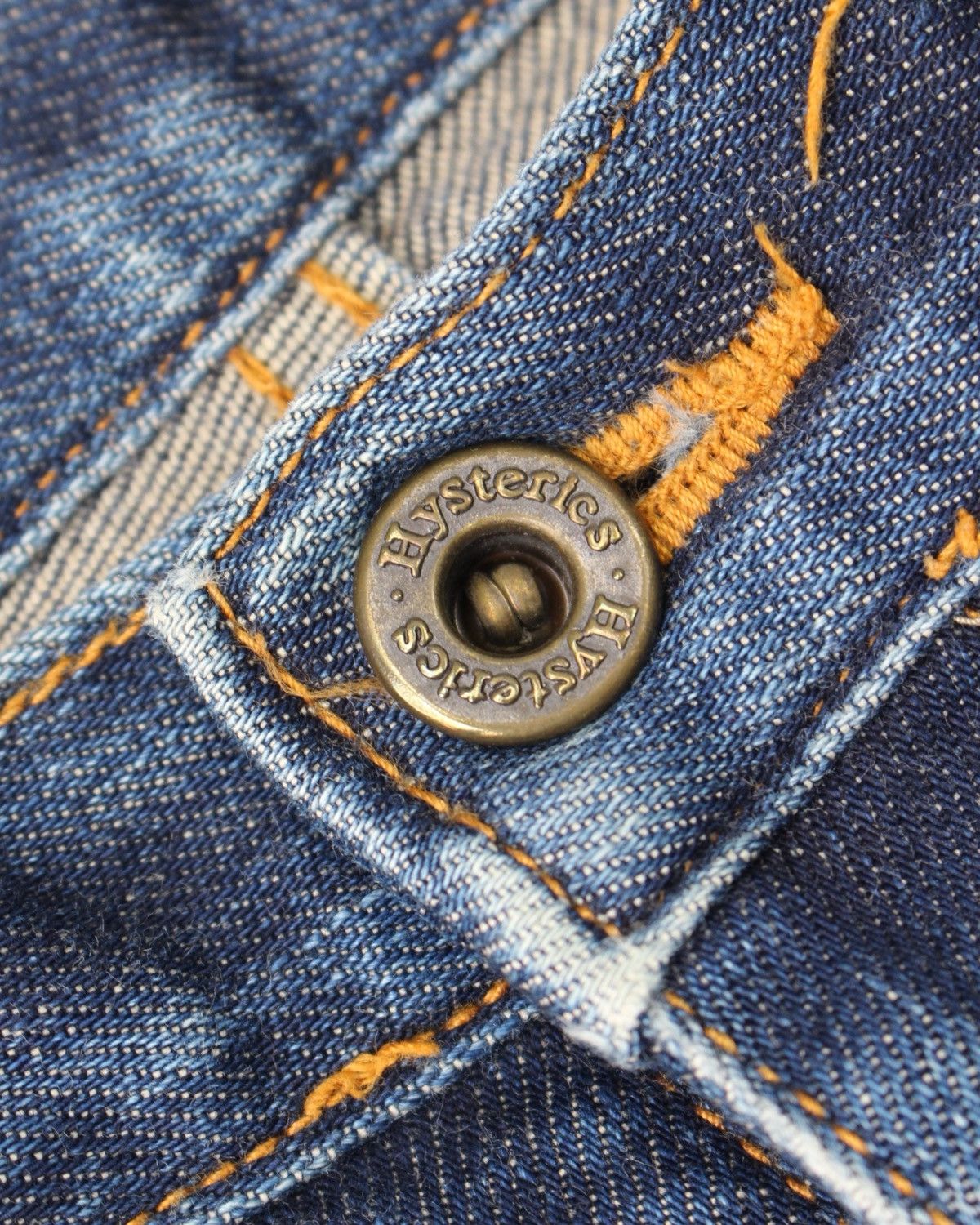 Hysteric Glamour 2000S HYSTERIC GLAMOUR RAW BLUE STRAIGHT DENIM JEANS Size US 28 / EU 44 - 7 Thumbnail