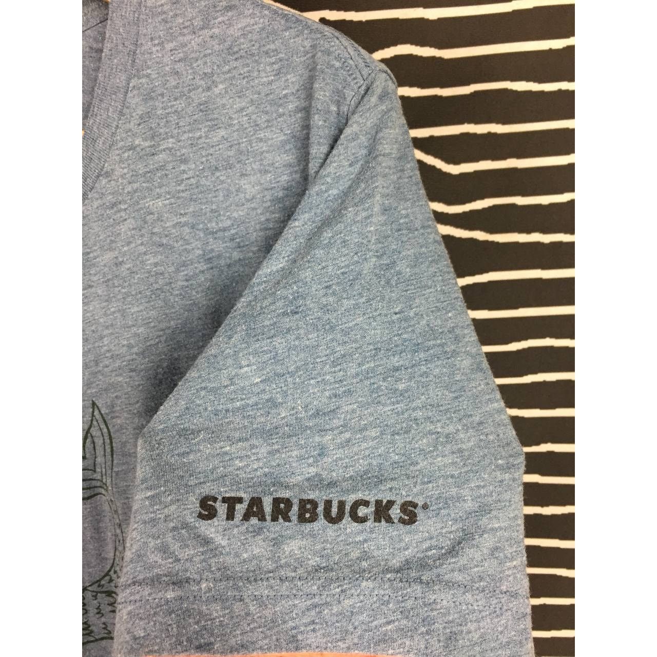Other Starbucks Coffee Mermaid Blue Heather Promo Tee Size US L / EU 52-54 / 3 - 4 Thumbnail