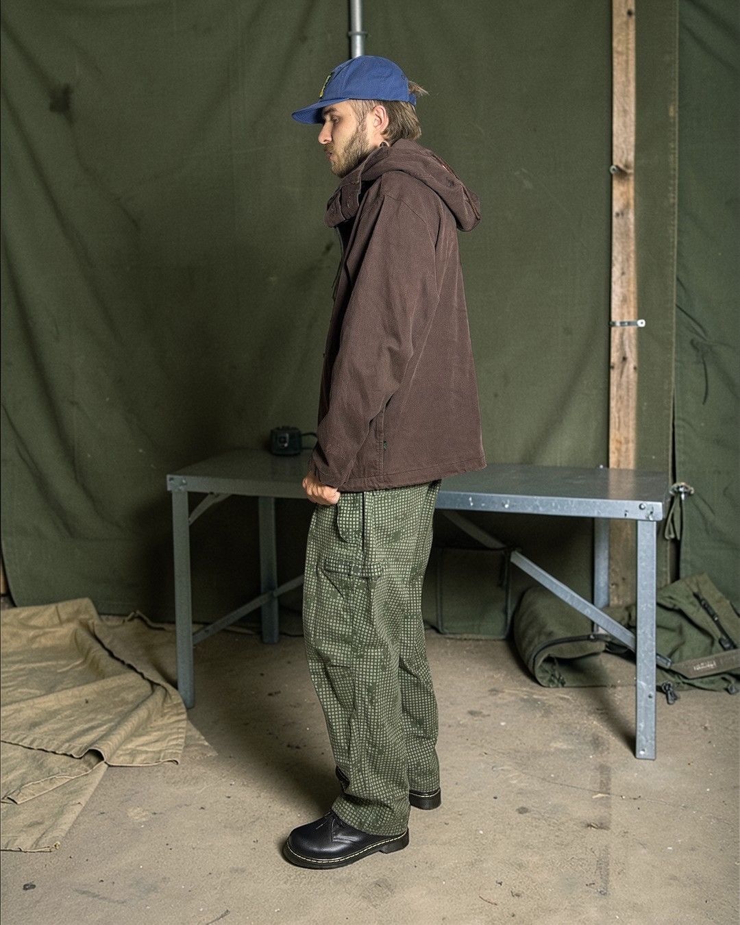 Number (N)ine Number (N)ine BRTH:BREATH Hemp Anti-Gas Smock Anorak Size US L / EU 52-54 / 3 - 3 Thumbnail