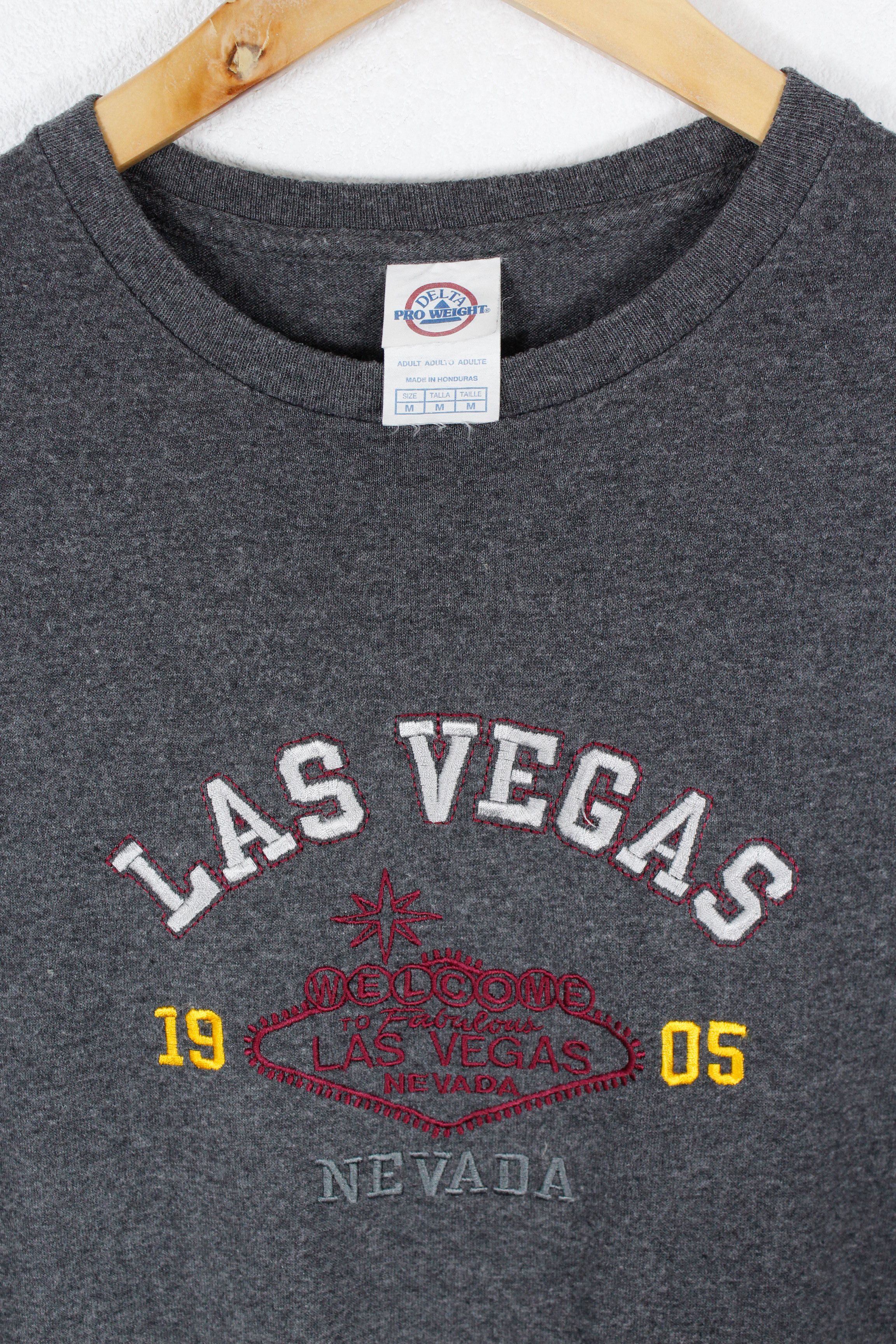 Delta × Vintage Vintage Las Vegas Nevada Graphic 90s Y2K T-shirt Tee Size US M / EU 48-50 / 2 - 2 Thumbnail
