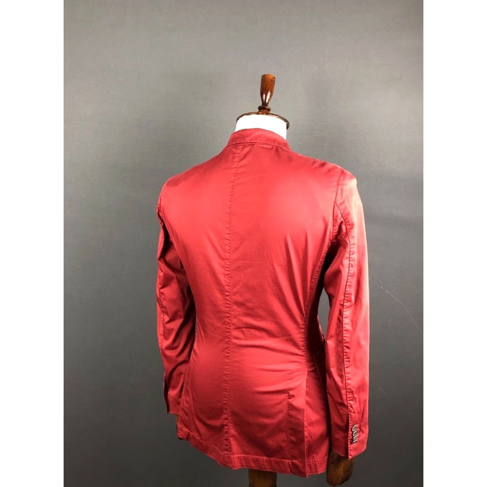Suitsupply Suitsupply Blazer Shirt 34 Orange Cotton Blend Single-Breasted Mens Size 34R - 3 Thumbnail