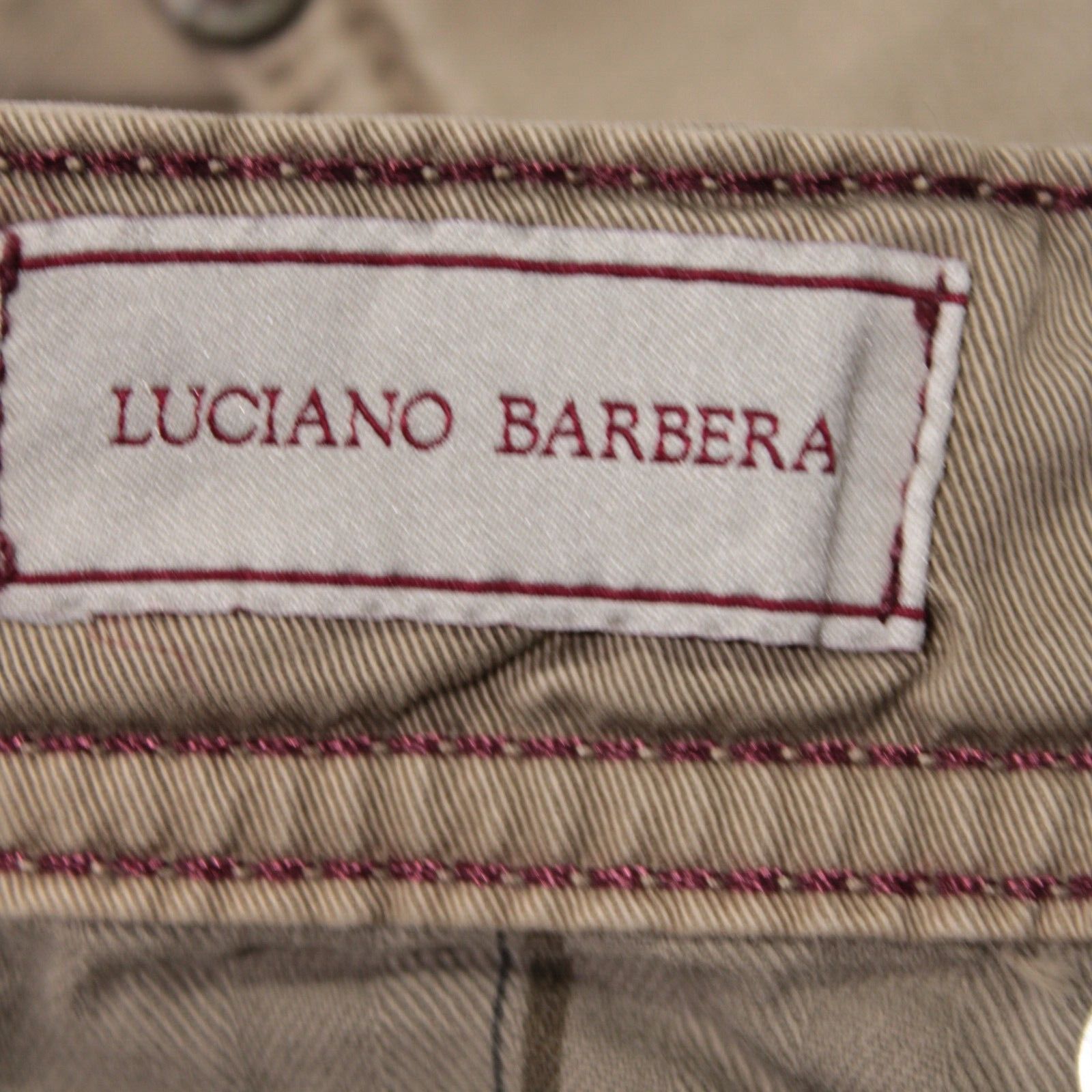 Luciano Barbera Luciano Barbera New with tags Chino Size 38 US In Beige Size US 38 / EU 54 - 8 Thumbnail