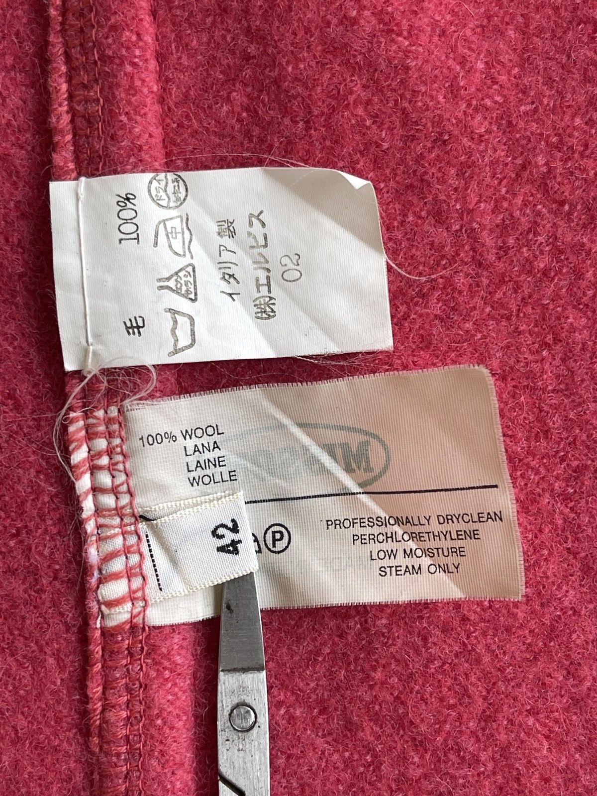 Missoni Missoni Wool Coat Pink Size M / US 6-8 / IT 42-44 - 17 Thumbnail