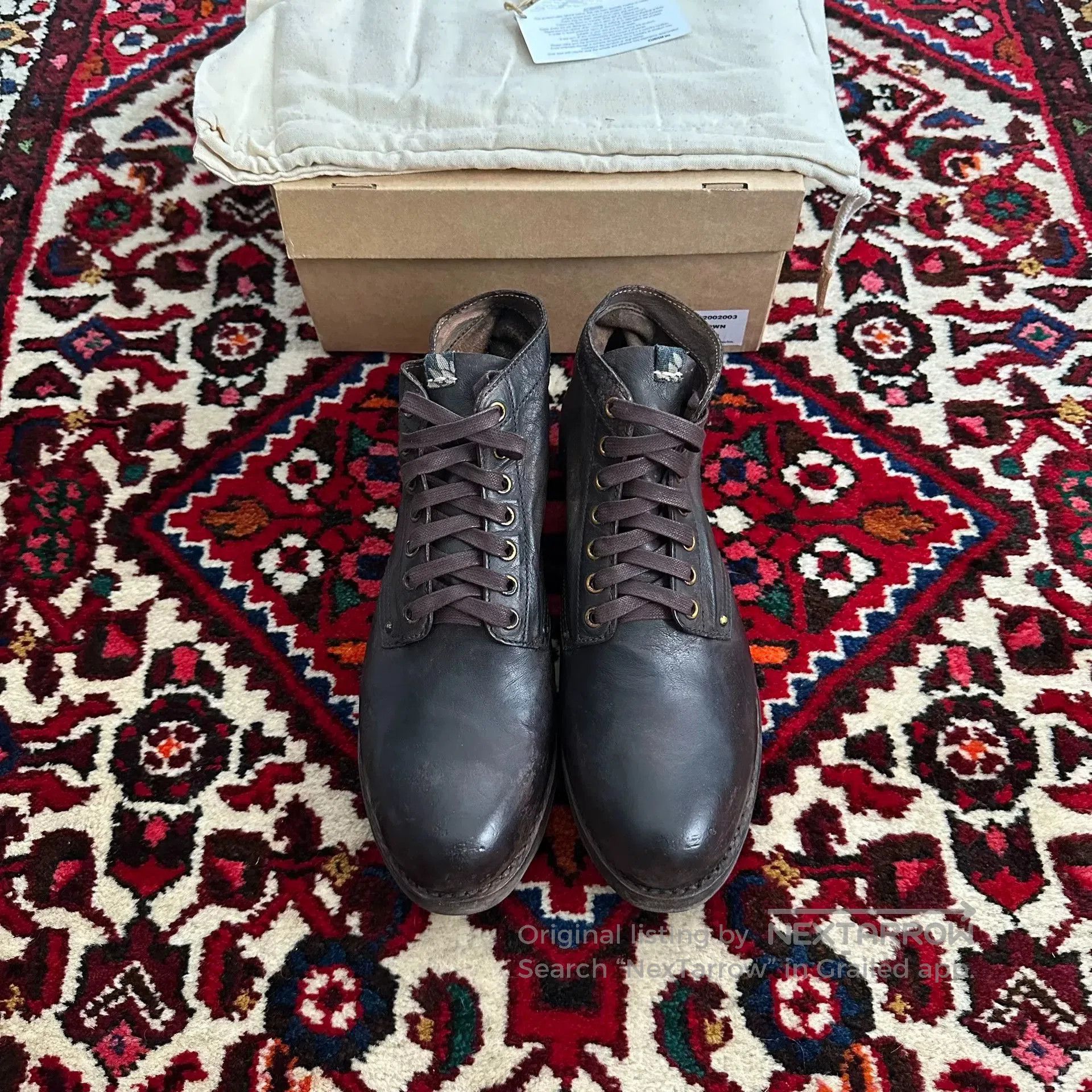 Visvim visvim brigadier boots in original mud dye. Size US 9 / EU 42 - 1 Thumbnail