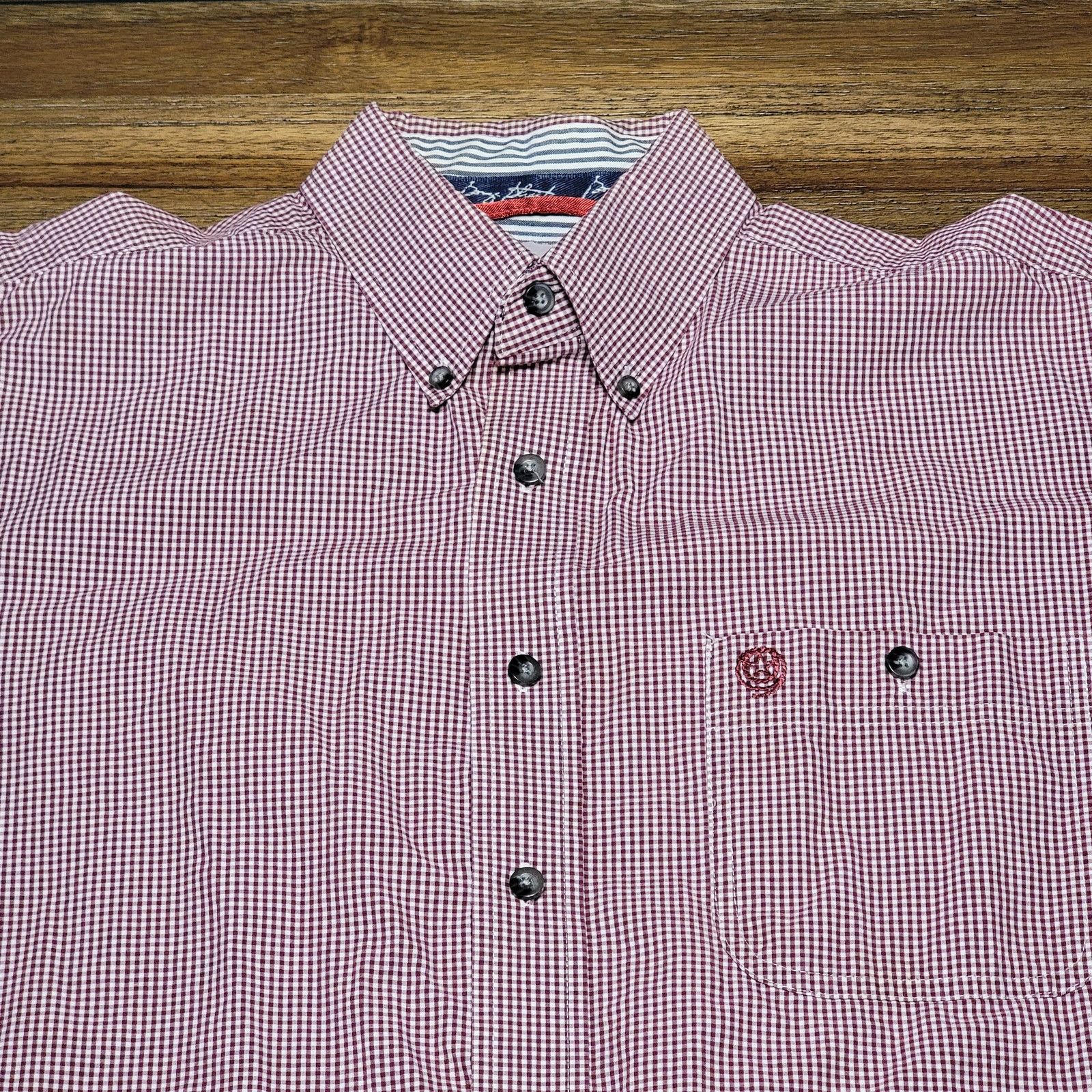 Wrangler George Strait Cowboy Cut by Wrangler LS Western Shirt -Large Size US L / EU 52-54 / 3 - 2 Thumbnail
