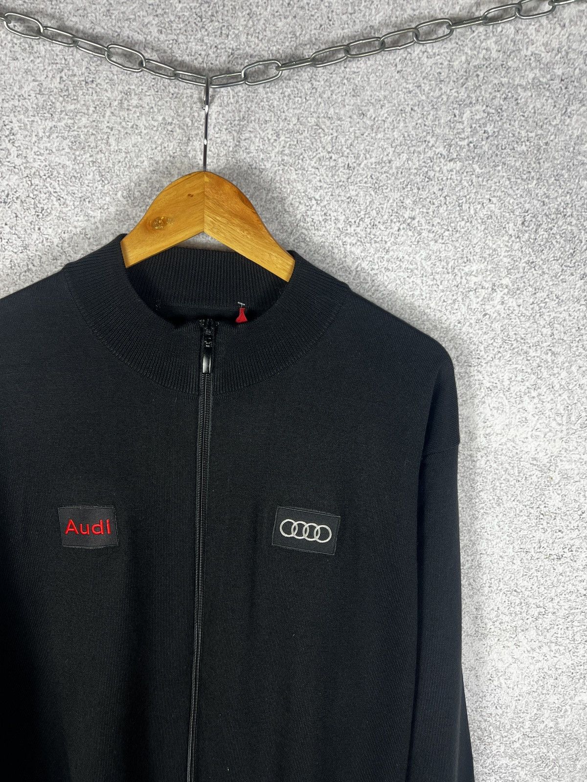 Audi Vintage Audi Racing Style Y2K Full Zip Sweater Size US XL / EU 56 / 4 - 2 Thumbnail