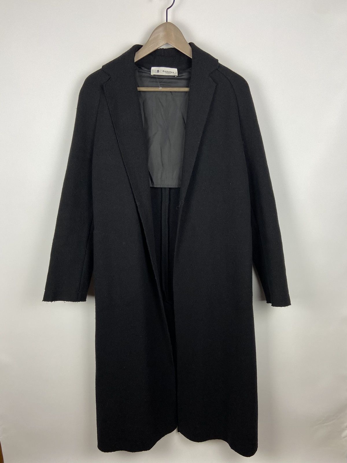 Barena Barena Venezia Black Womens Open Coat Luxury Size S / US 4 / IT 40 - 1 Thumbnail