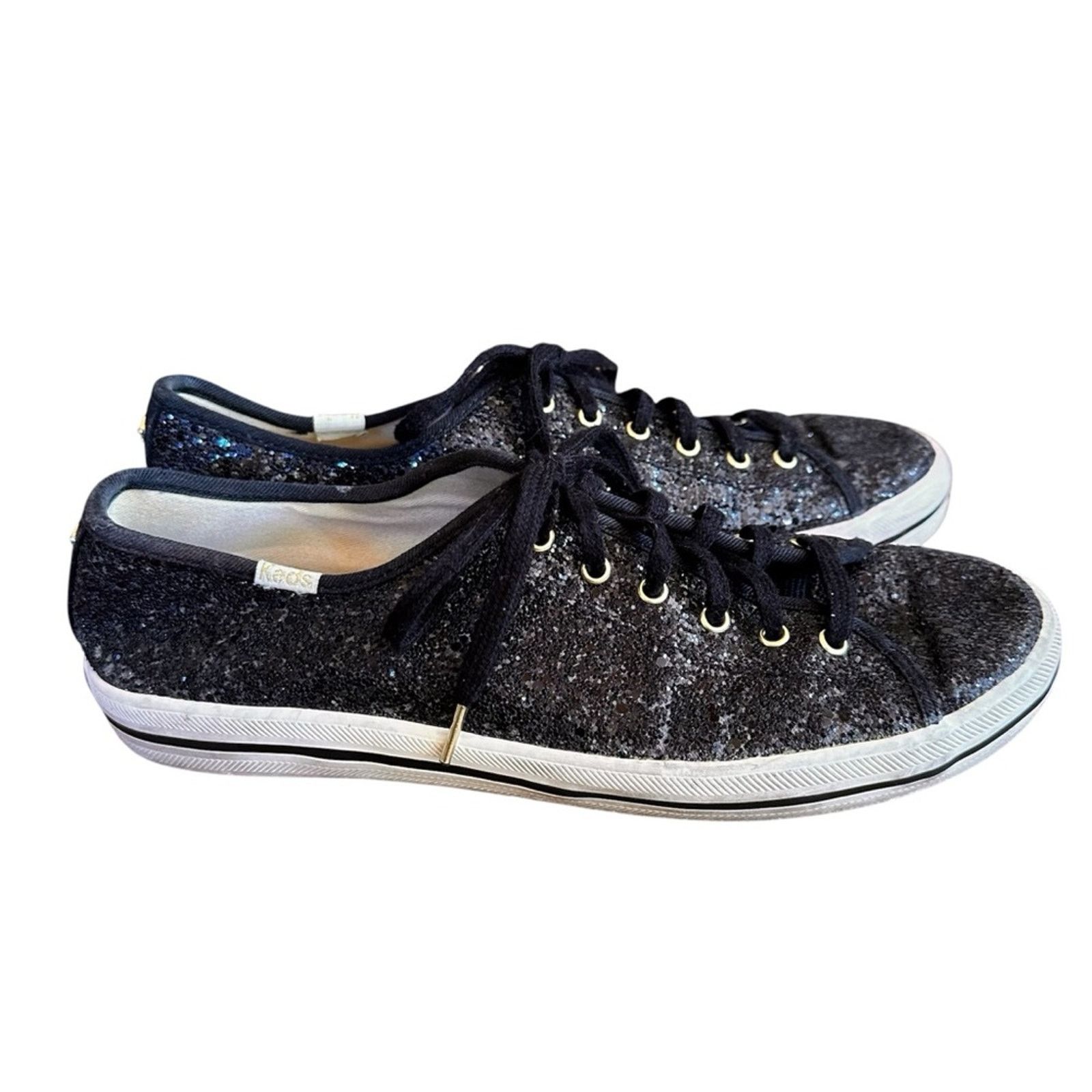 Kate Spade Keds x Kate Spade Sparkle Tennis Shoes - Size 8 Size US 8 / IT 38 - 4 Thumbnail