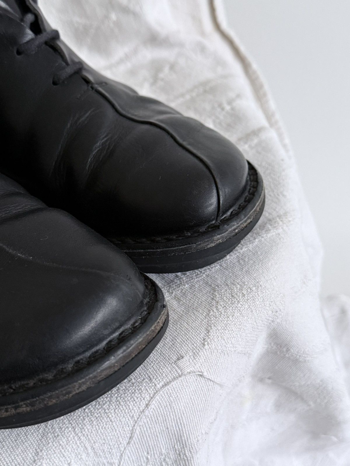 Trippen Trippen Black Leather Shoes Size US 8 / EU 41 - 6 Thumbnail