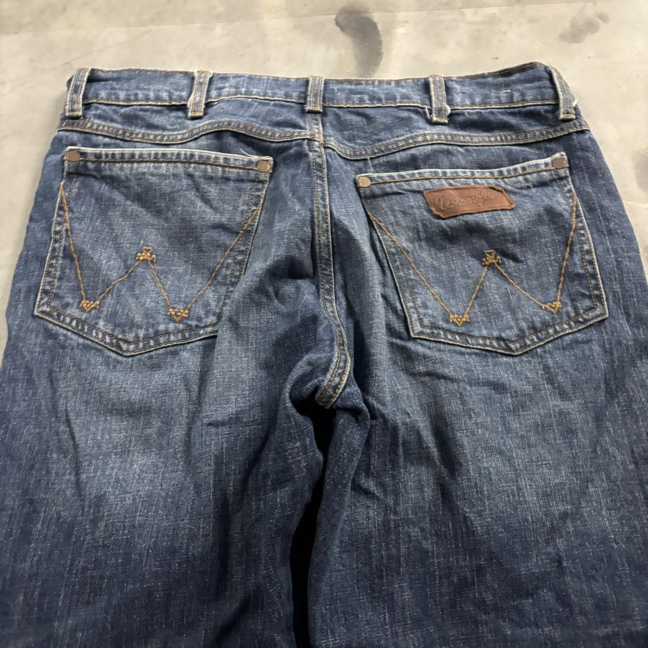 Vintage Crazy Vintage Y2K/2000s Grunge Faded Dark Wash Bootcut Denim Jeans! 34x30 Size US 34 / EU 50 - 7 Thumbnail