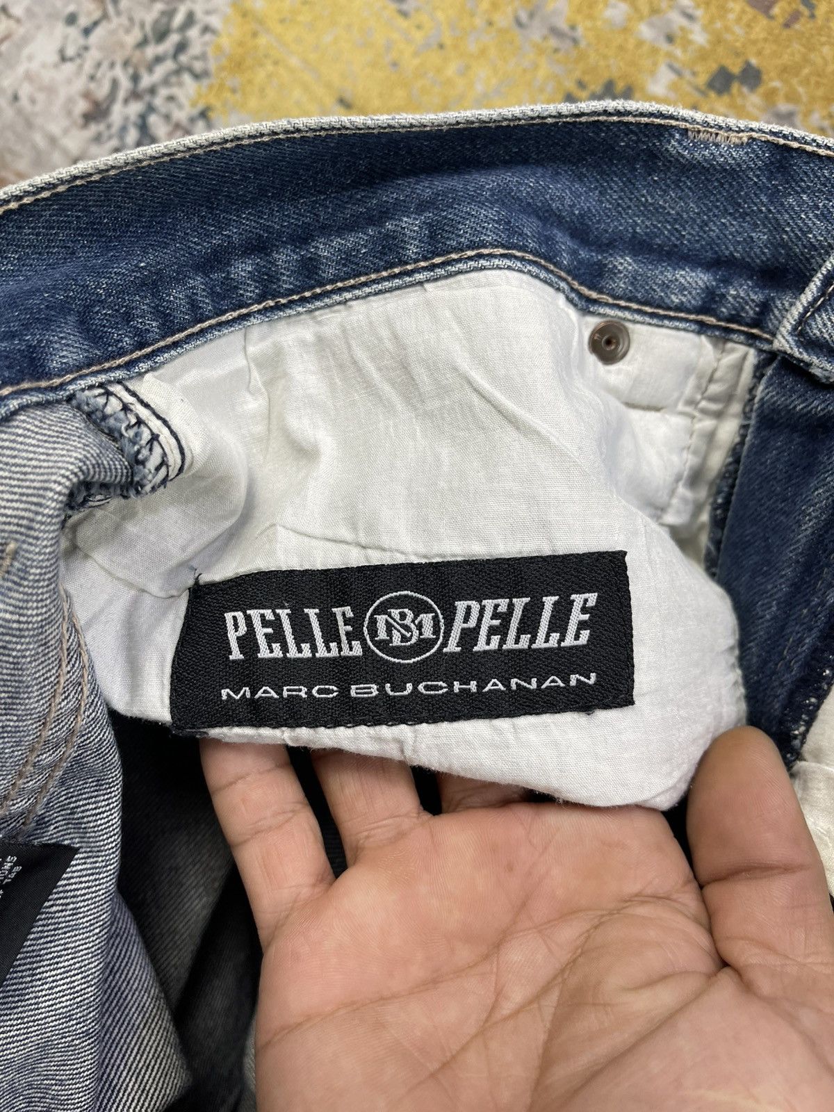 Marc Buchanan Vtg Marc Buchanan X Pelle Pelle Baggy Jeans Size US 32 / EU 48 - 14 Thumbnail