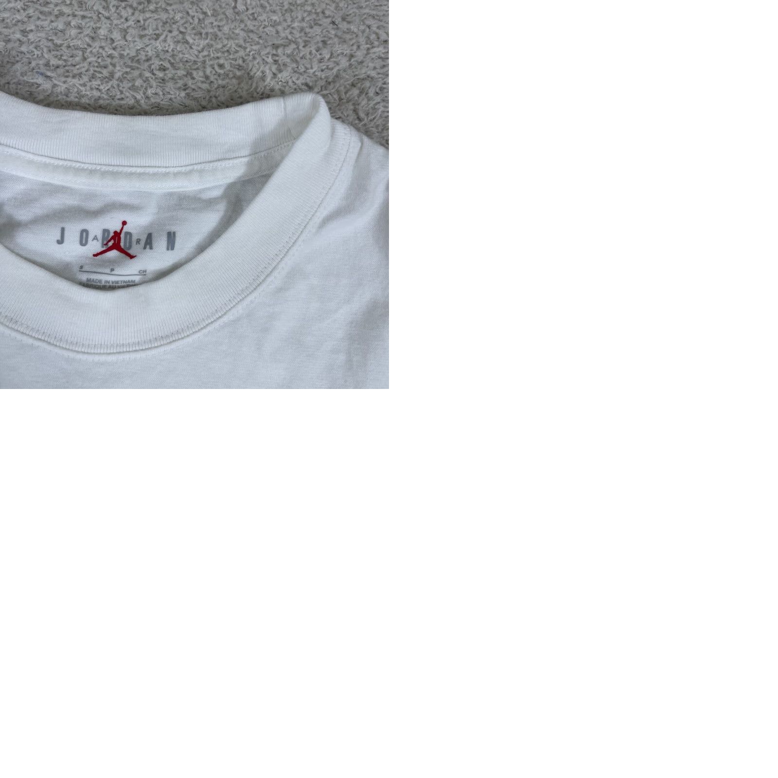 Jordan Brand Jordan Brand T-Shirt Women's Small White Oversized Graphic Flight Nike Jumpman Size S / US 4 / IT 40 - 9 Thumbnail