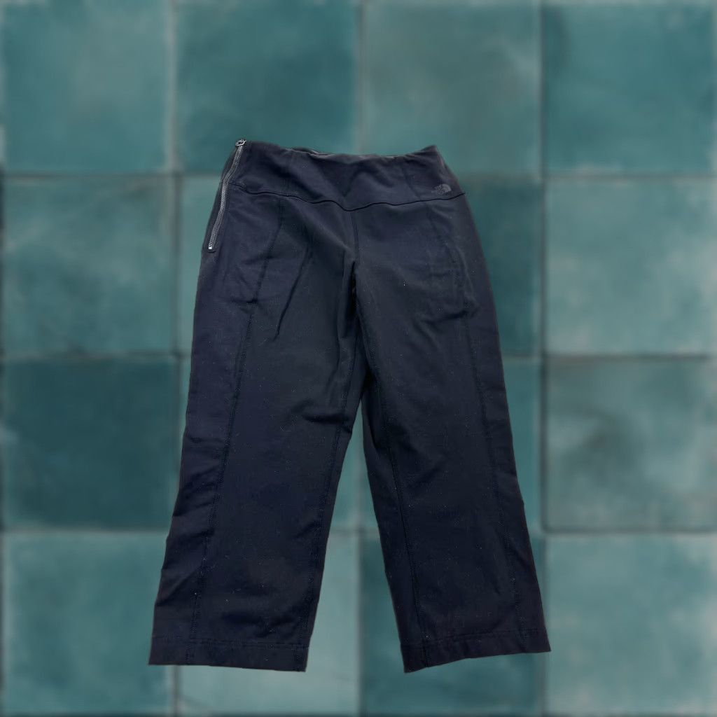 The North Face VINTAGE The North Face Leggings Women’s M Medium Black Capri Hiking Base layer Size 32" / US 10 / IT 46 - 1 Thumbnail