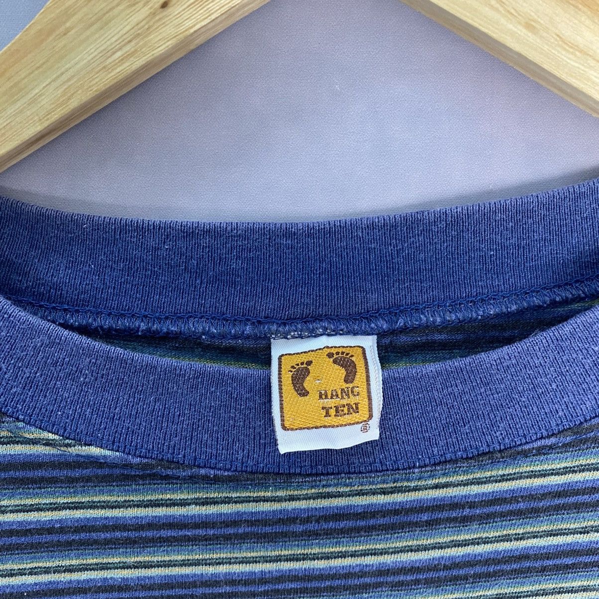 Hang Ten × Vintage Vintage stripe Hang Ten Tshirt Size US XXL / EU 58 / 5 - 5 Thumbnail