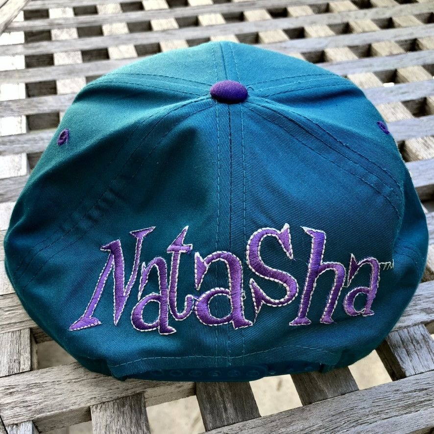 American Needle Natasha Bullwinkle 90s VTG American Needle Blockhead Hat Size ONE SIZE - 4 Thumbnail