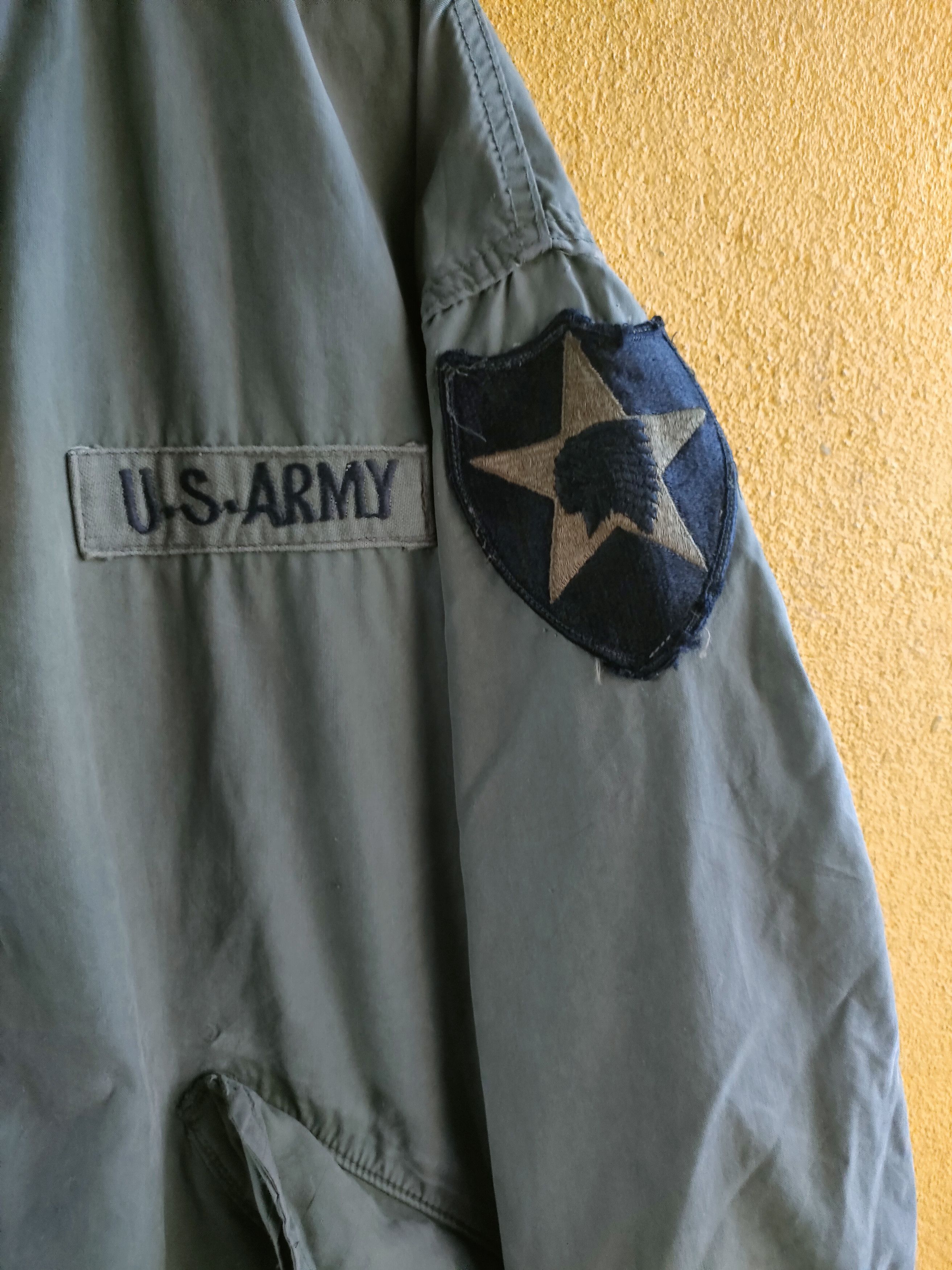 Nigel Cabourn × Vintage Vintage Military Fishtail Embroidered Parka Size US L / EU 52-54 / 3 - 6 Thumbnail