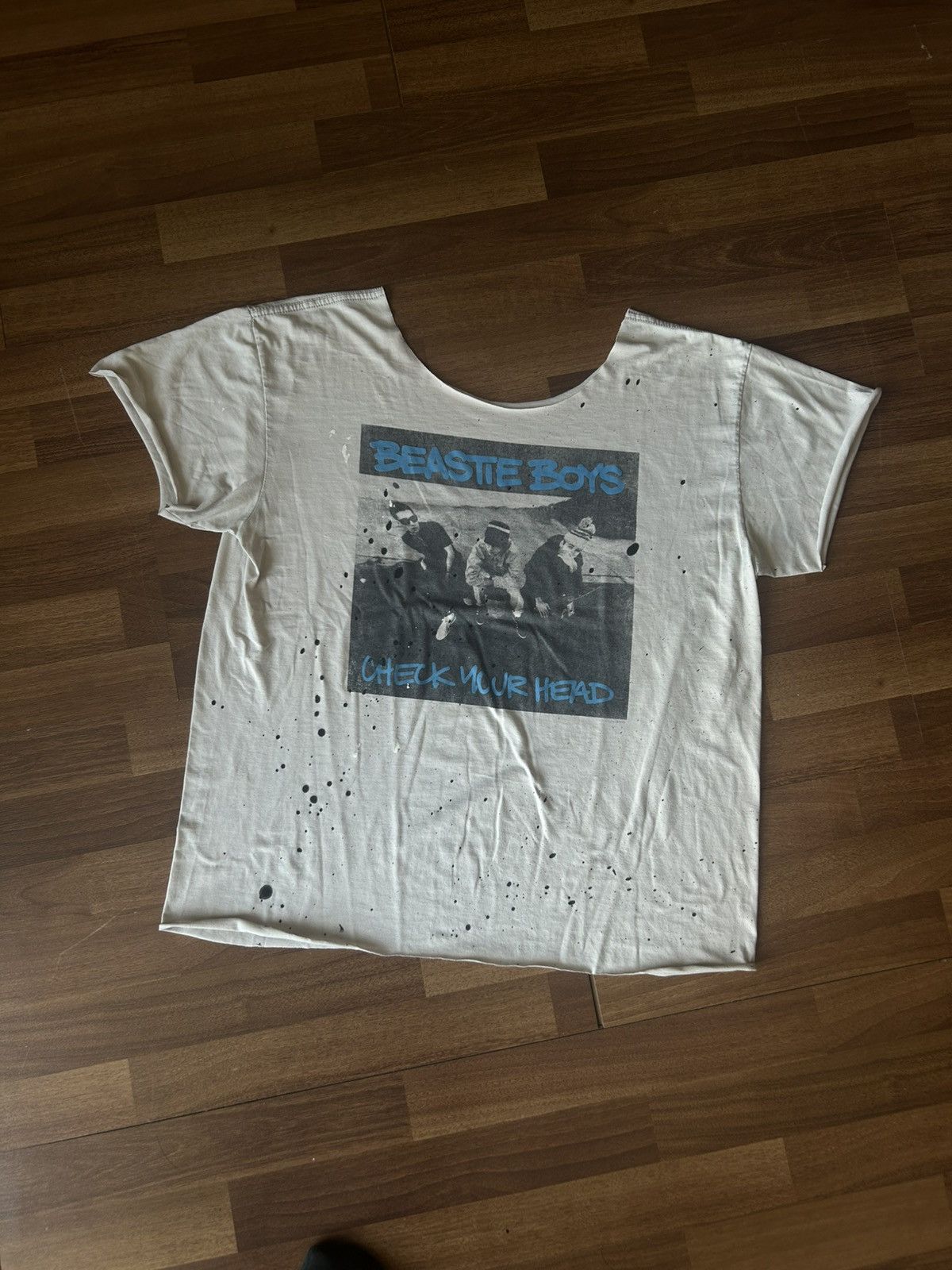 Band Tees Vintage Thrashed Beastie Boys Cut Off Shirt Size US L / EU 52-54 / 3 - 1 Thumbnail