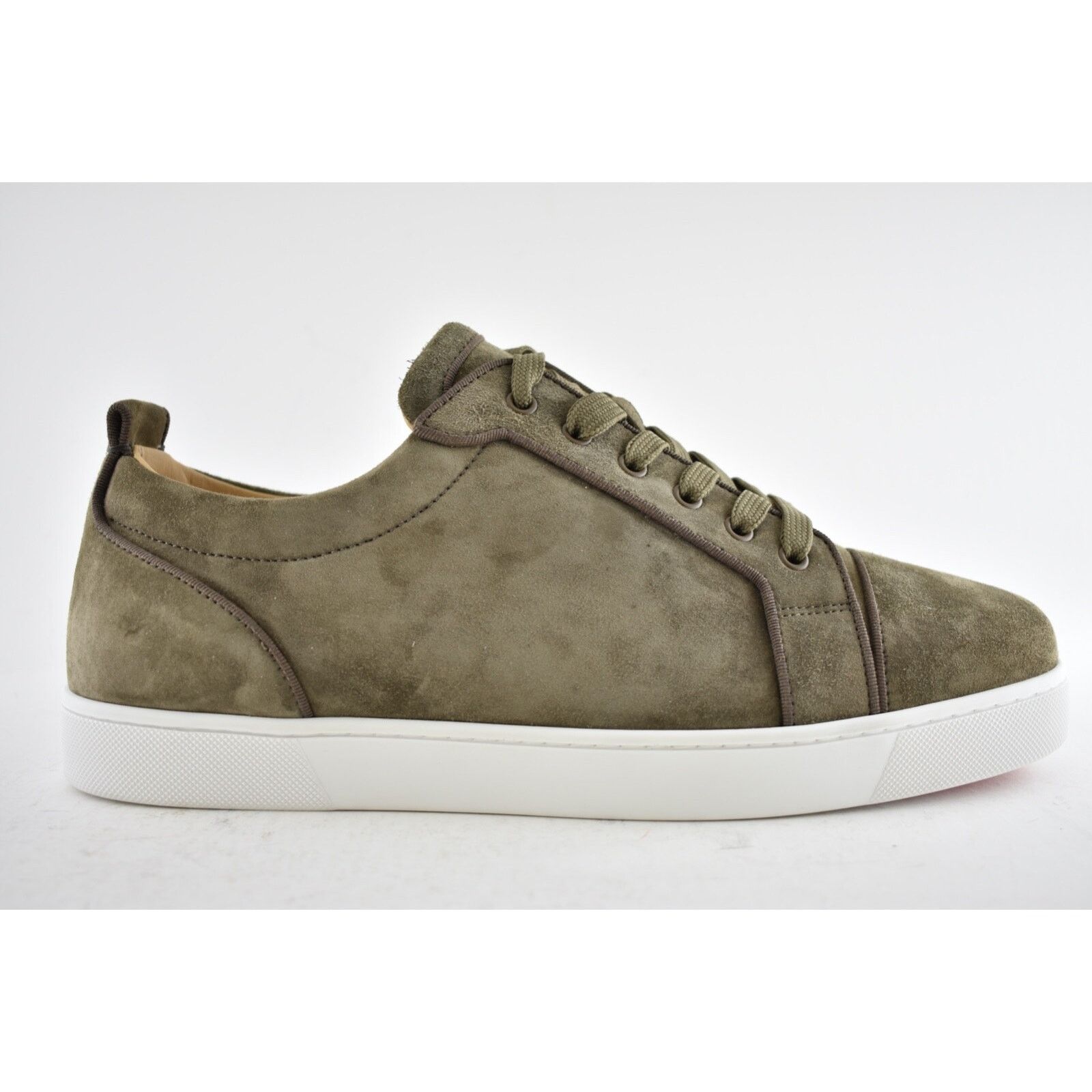 Christian Louboutin Christian Louboutin Mens Louis Junior Flat Silex Brown Size US 12 / EU 45 - 2 Thumbnail