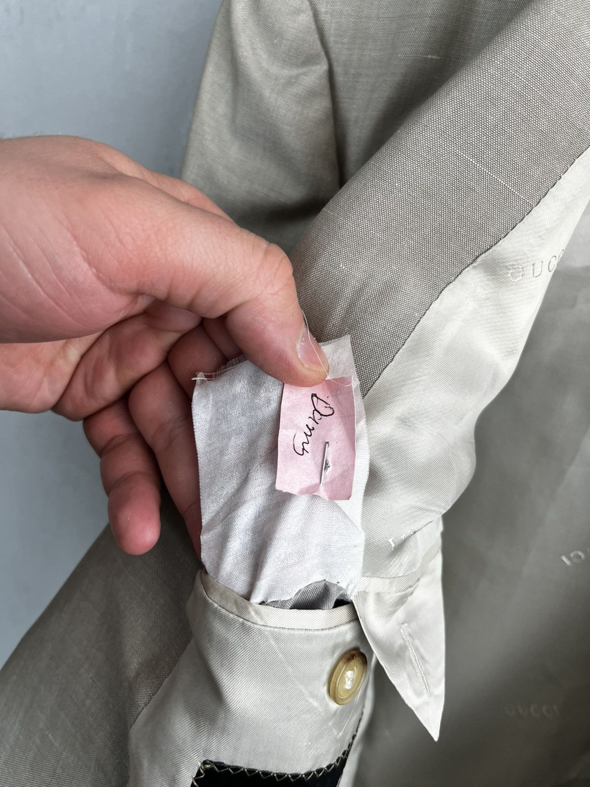 Gucci × Vintage Gucci blazer jacket vintage 90s Size 52R - 23 Thumbnail