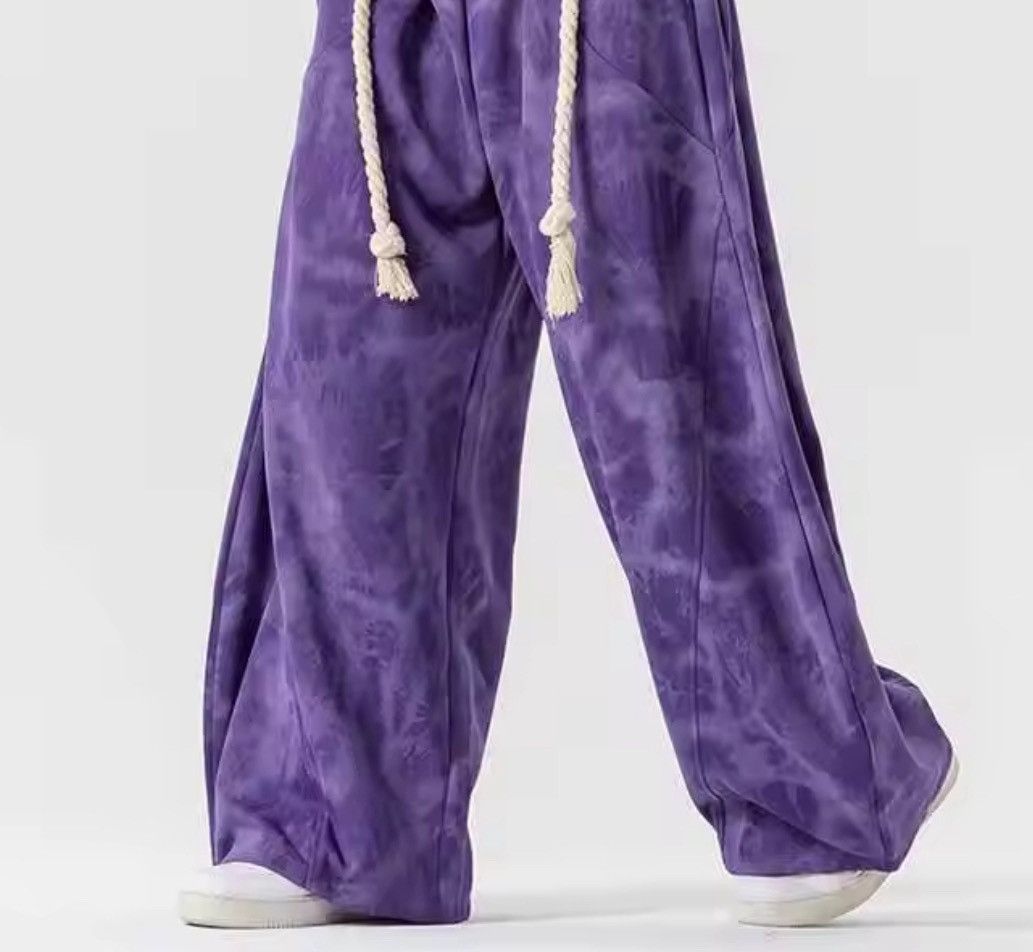 Japanese Brand Baggy rope lace sweats Size US 30 / EU 46 - 4 Thumbnail