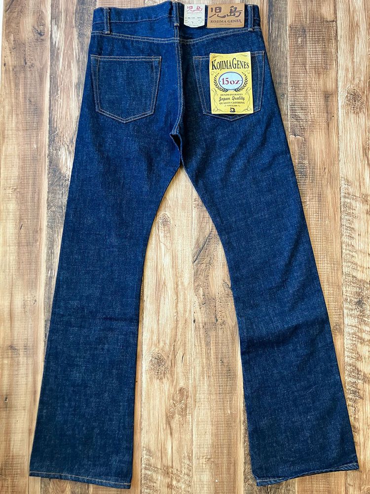 KOJIMA GENES KOJIMA GENES RNB-102B Bootcut W33 x L 33 15oz Selvedge Size US 33 - 1 Thumbnail