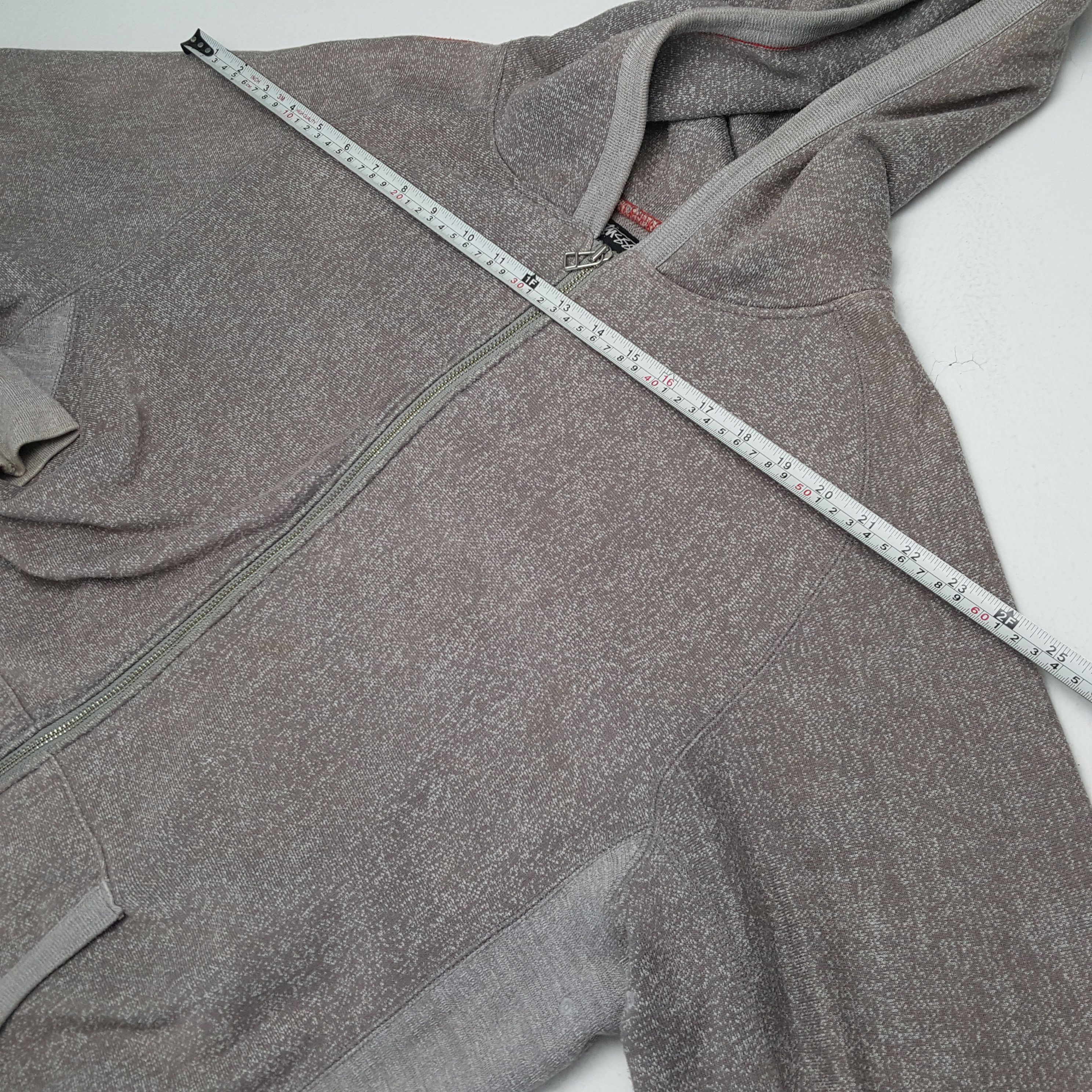 Stussy × Vintage STUSSY Streetwear Skater Style Custom Art Zipper Hoodies Size US XL / EU 56 / 4 - 5 Thumbnail